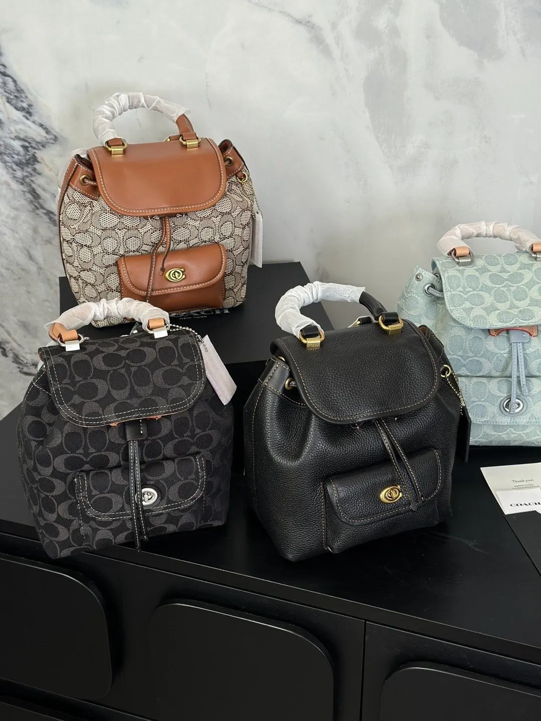 Coach 货源给你们搞一次福利 ‍ Riya 号双 雙肩包 实用雙肩款