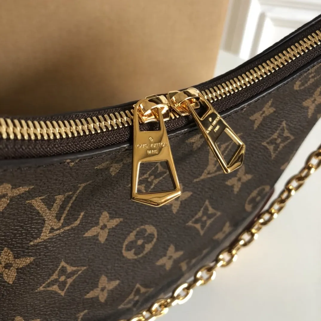 Monogram Hobo Shoulder Bag Vintage