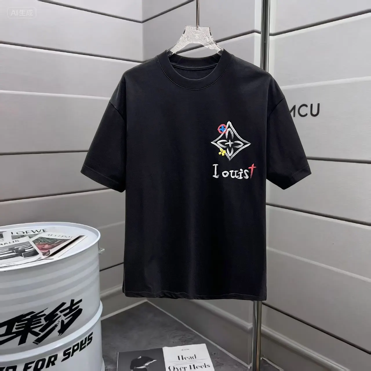Louis Vuitton Black T-Shirt