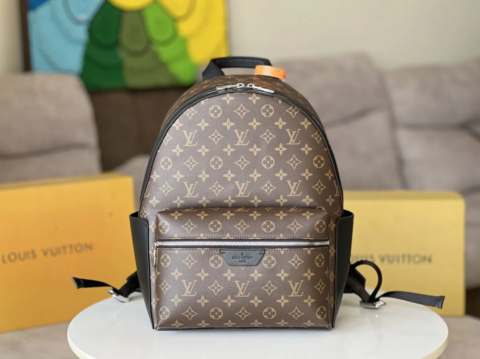 Monogram Backpack Leather