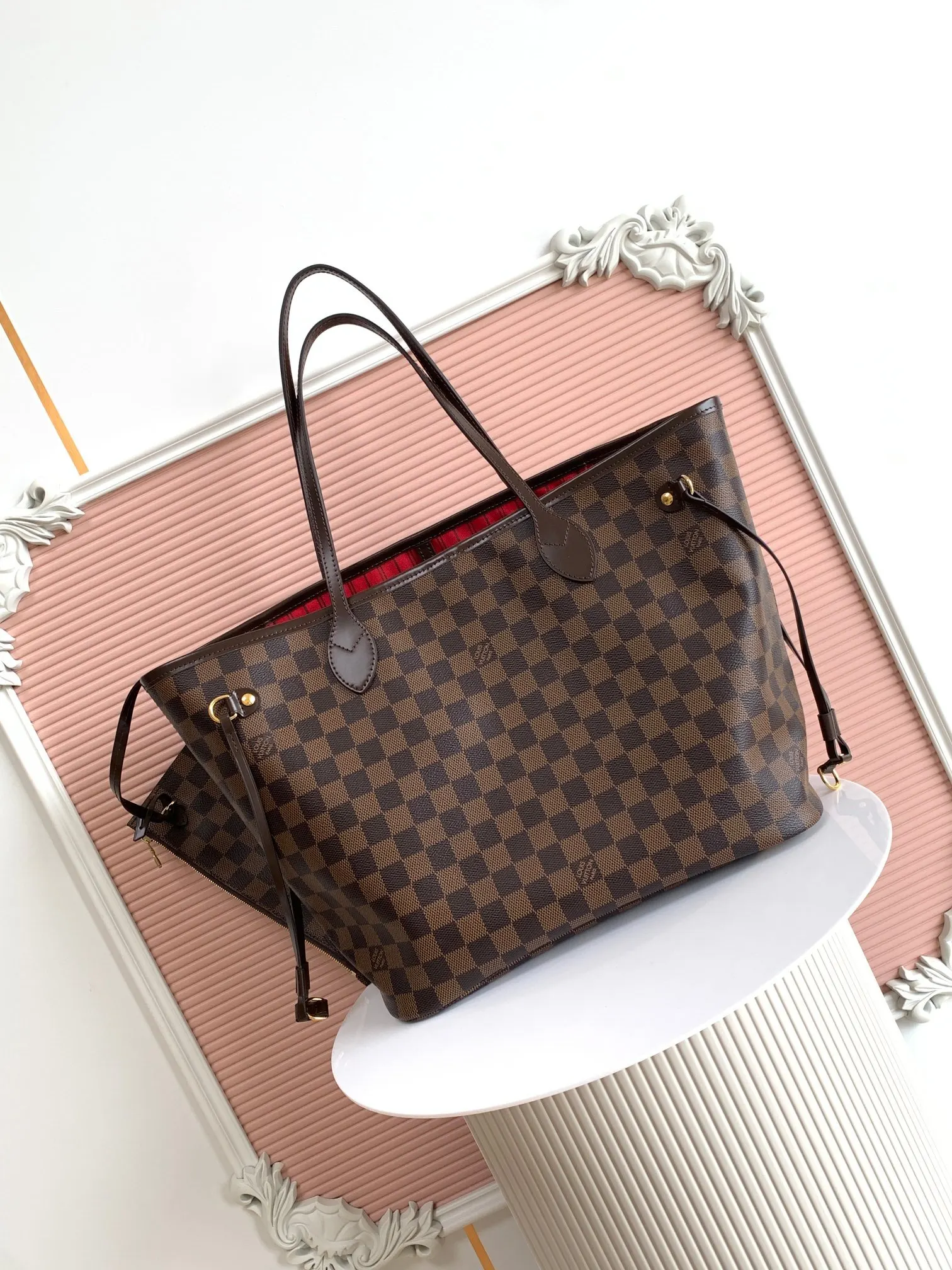 Neverfull 牛皮 托特包 大容量托特款