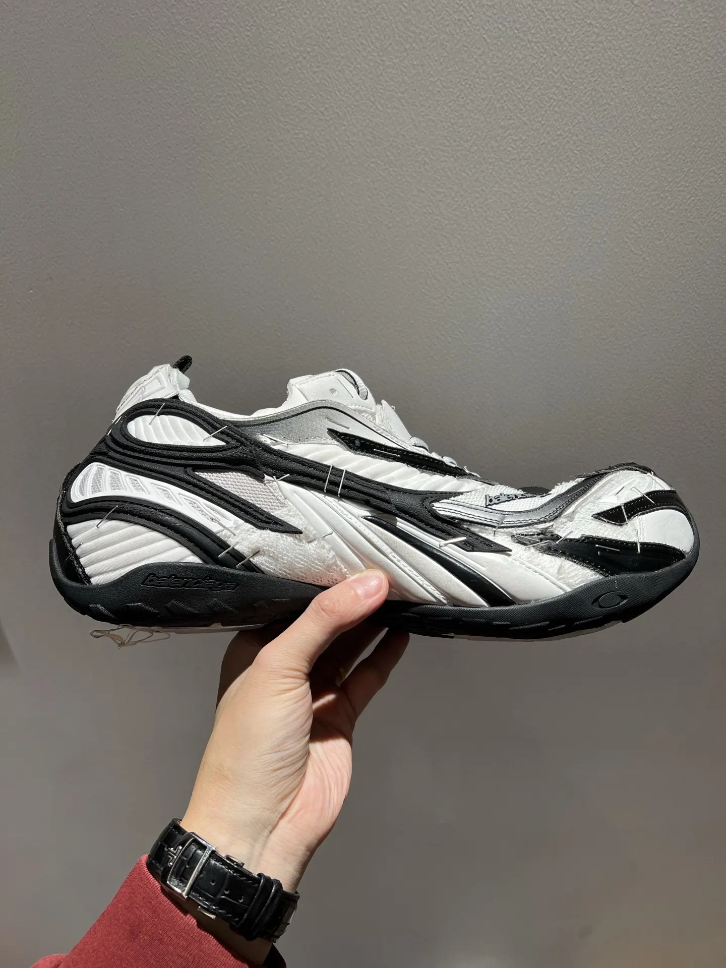 Balenciaga 黑色 運動鞋 休閒運動款