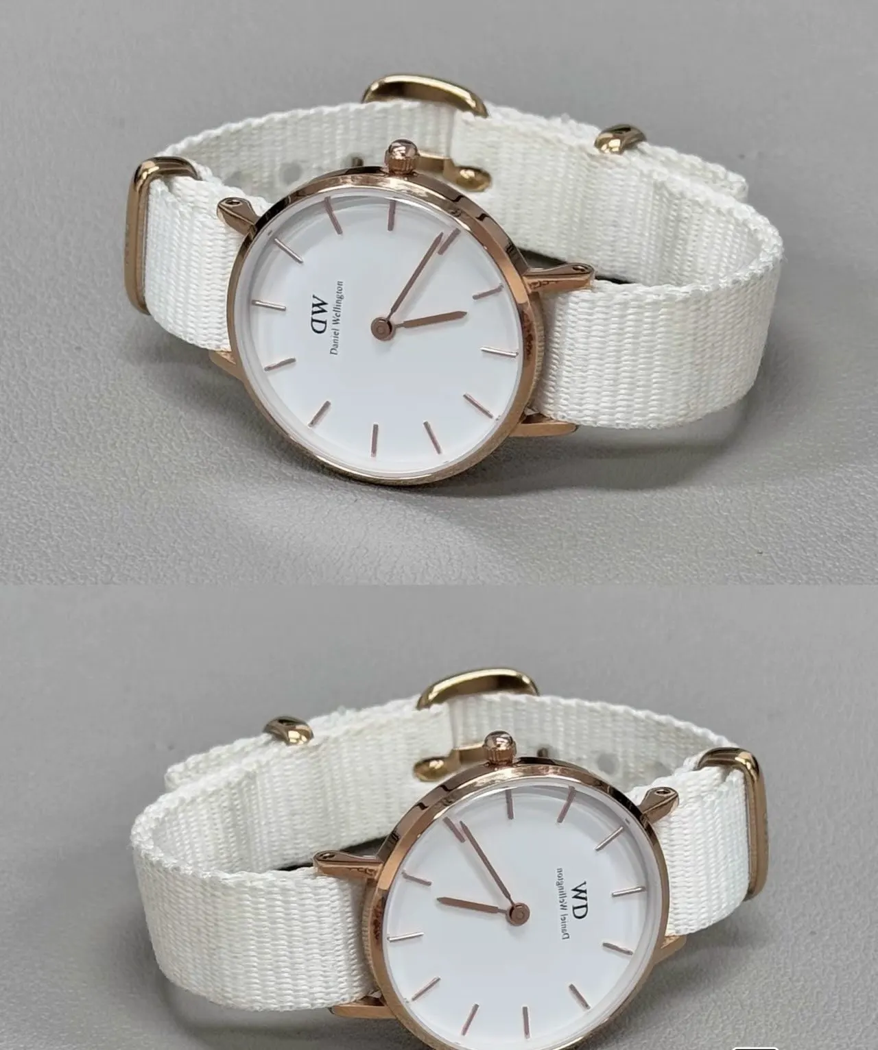 White Watch Classic Canvas