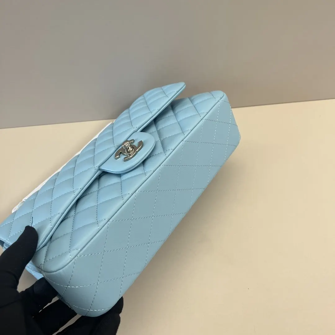 Blue Hobo Shoulder Bag Vintage