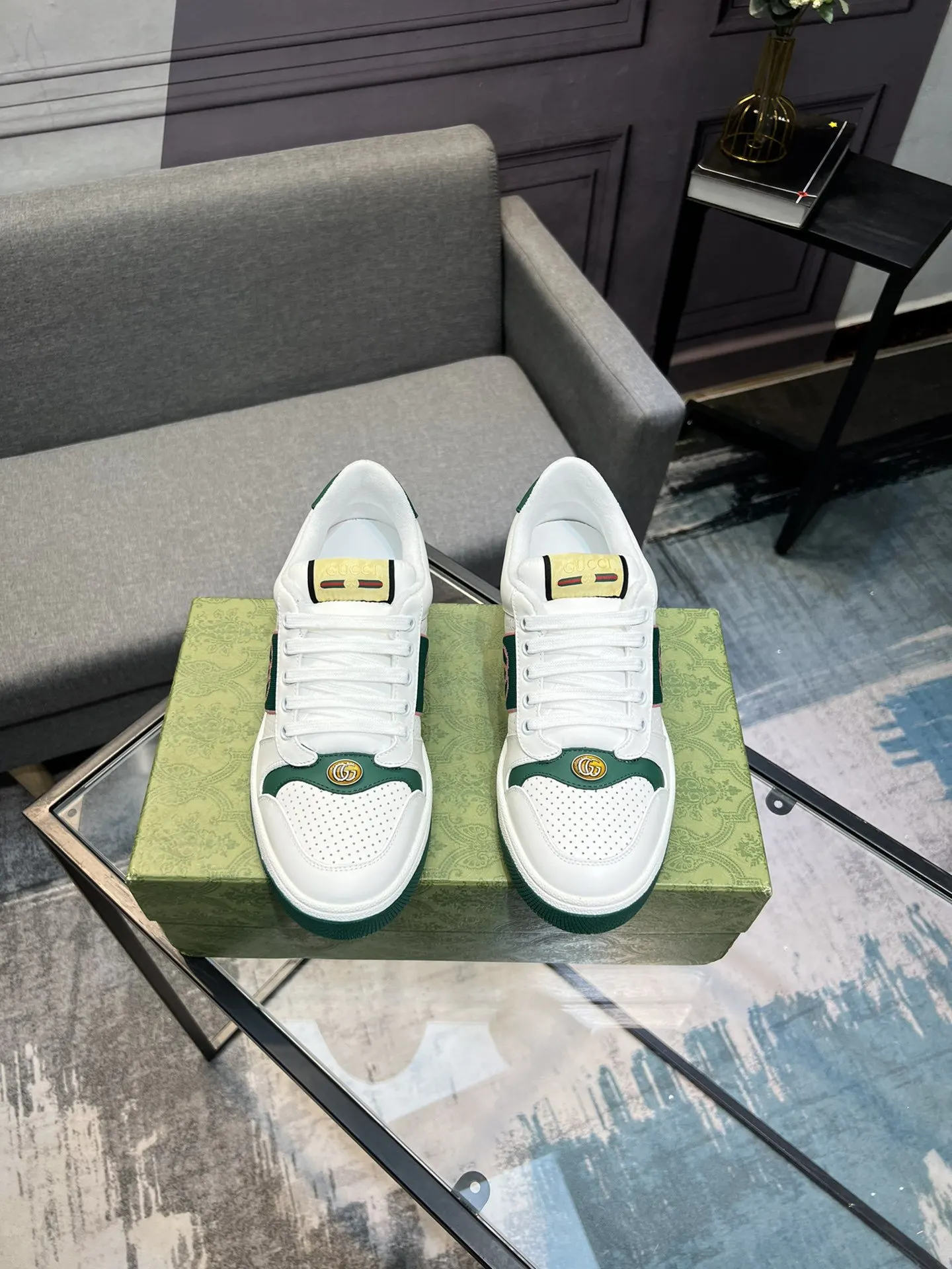 Gucci Logo休閒運動鞋 百搭款