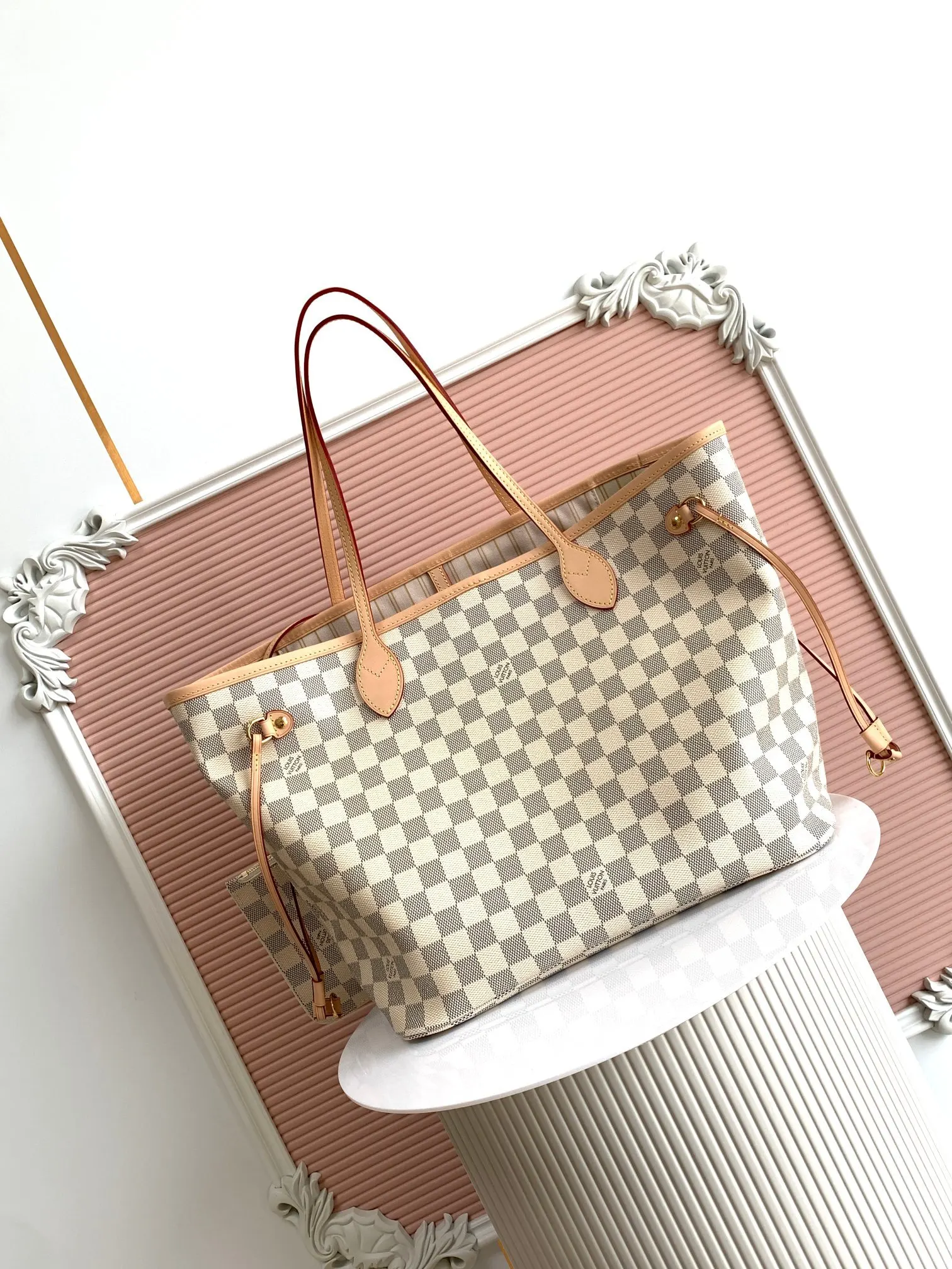 Neverfull 牛皮 托特包 大容量托特款