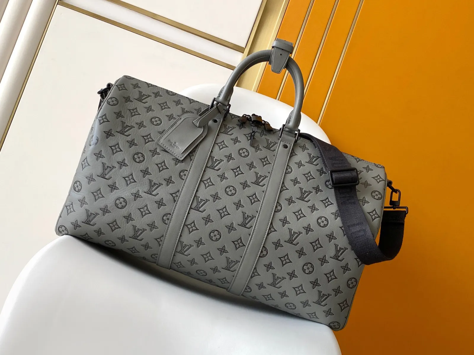 LV Keepall 牛皮 旅行袋 大容量旅行款