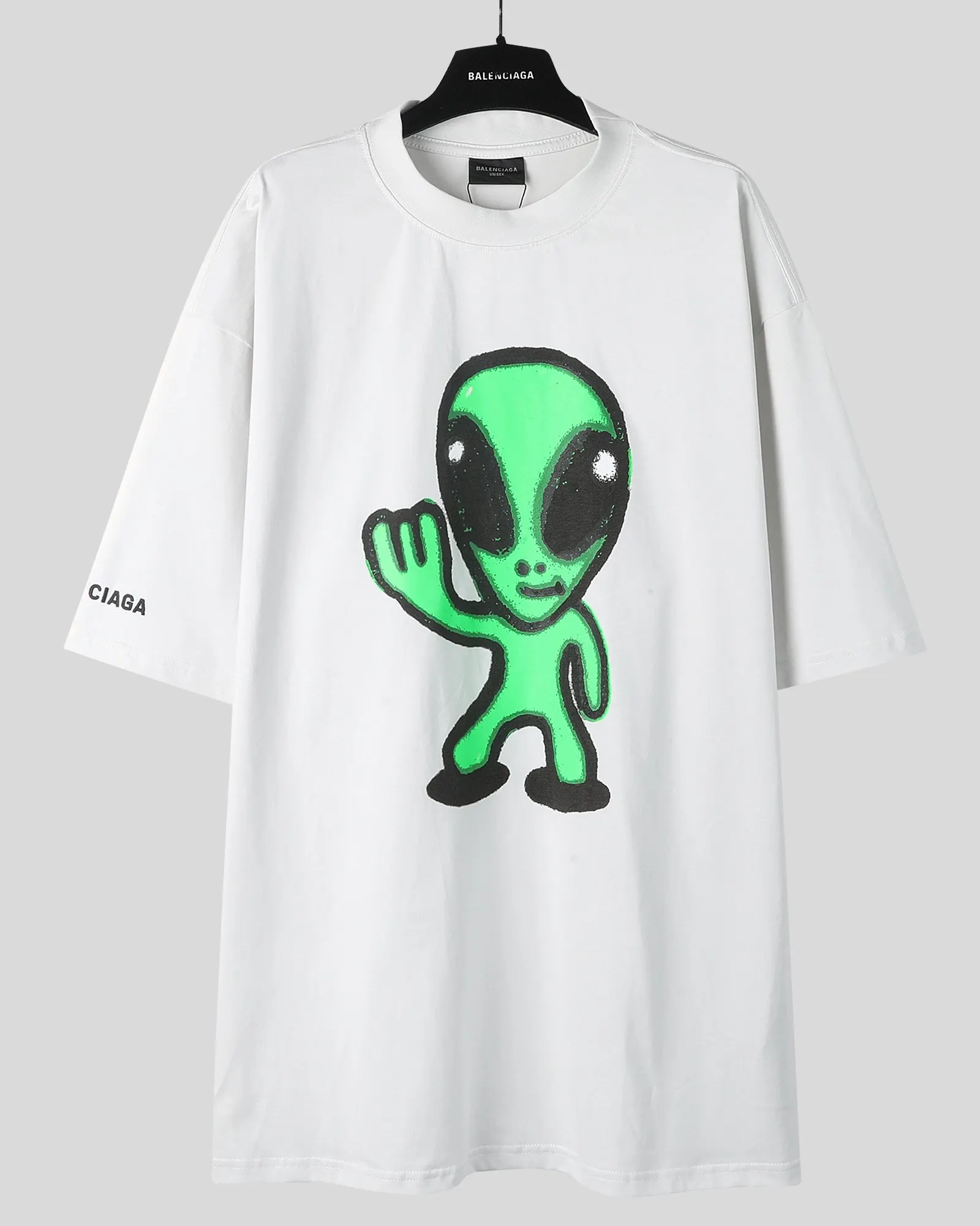 Balenciaga Short Sleeve T-Shirt Street Casual