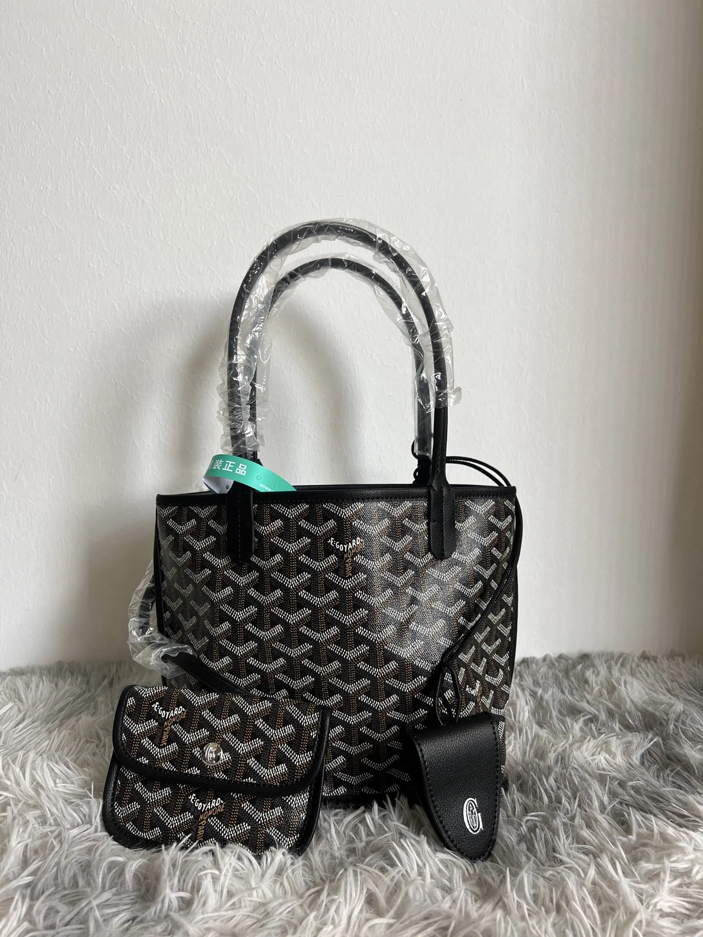 Black Tote Bag Leather