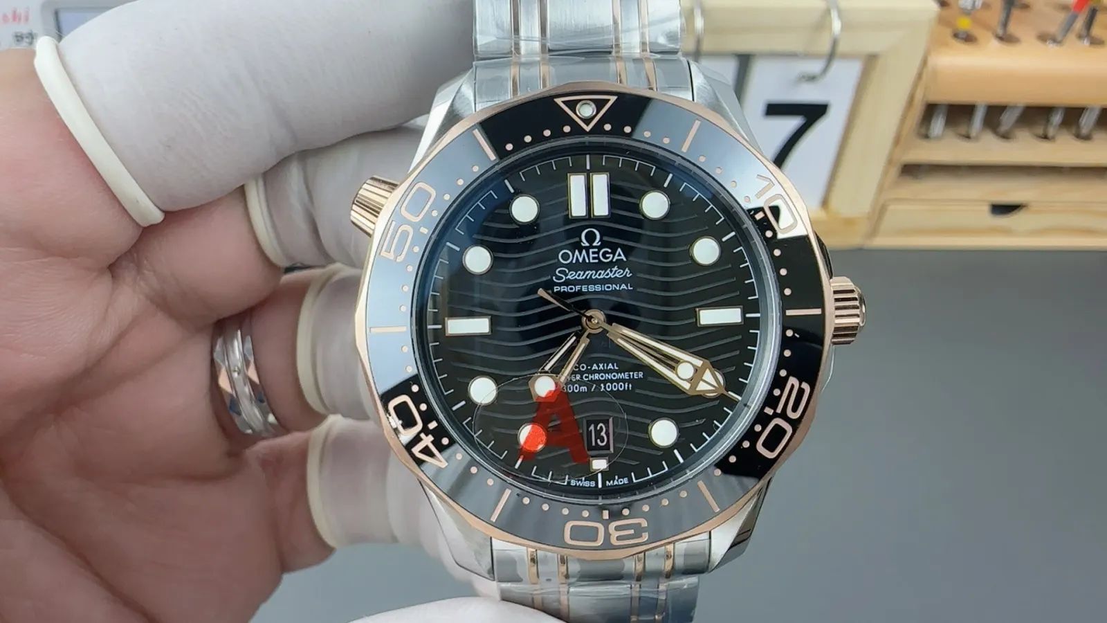 Omega VS厂全新海马 米 升级欧米茄 手錶 經典腕表款