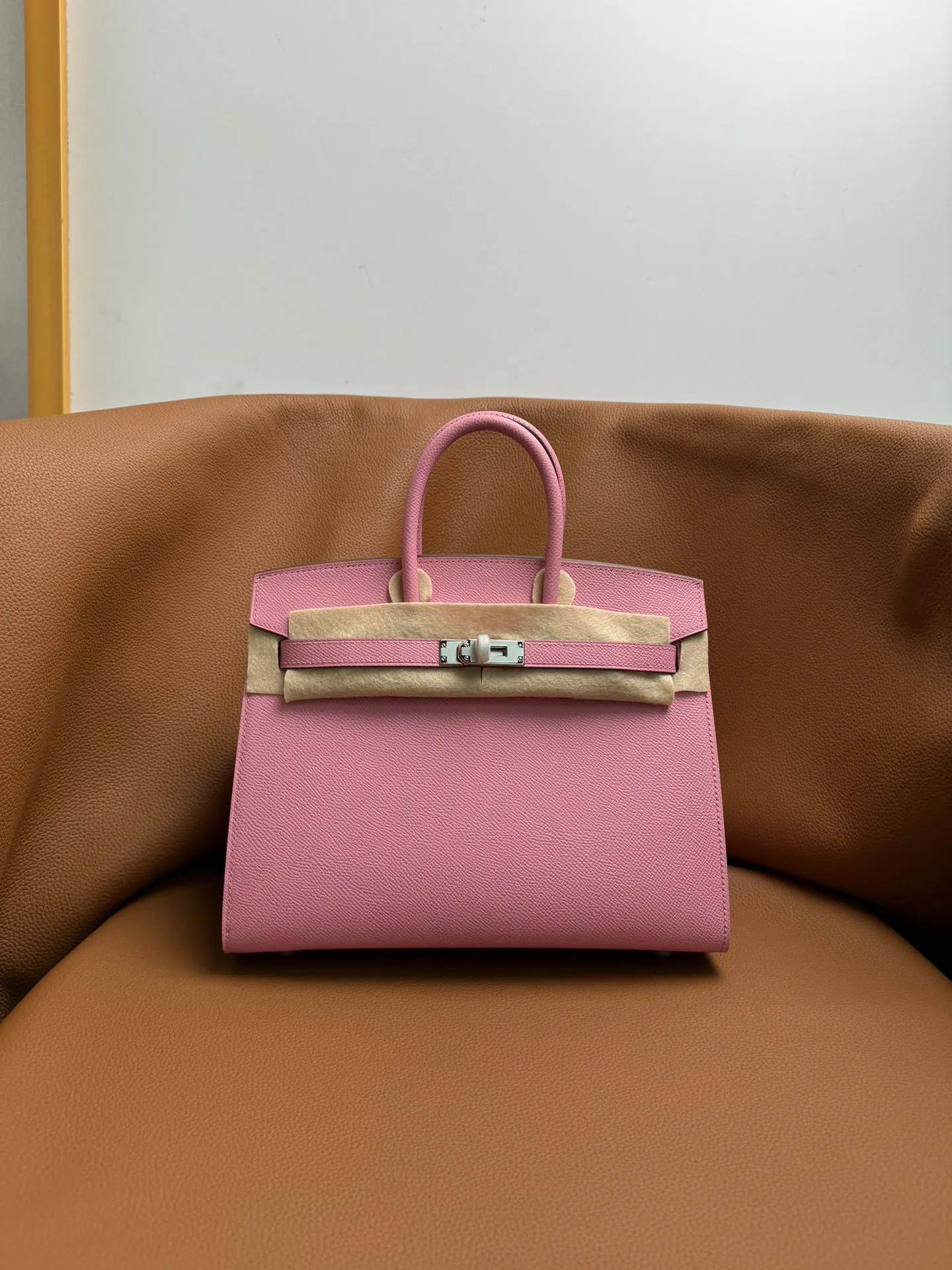 Birkin 铂金 外缝 铂金 进口Epso 手提包 通勤手提款