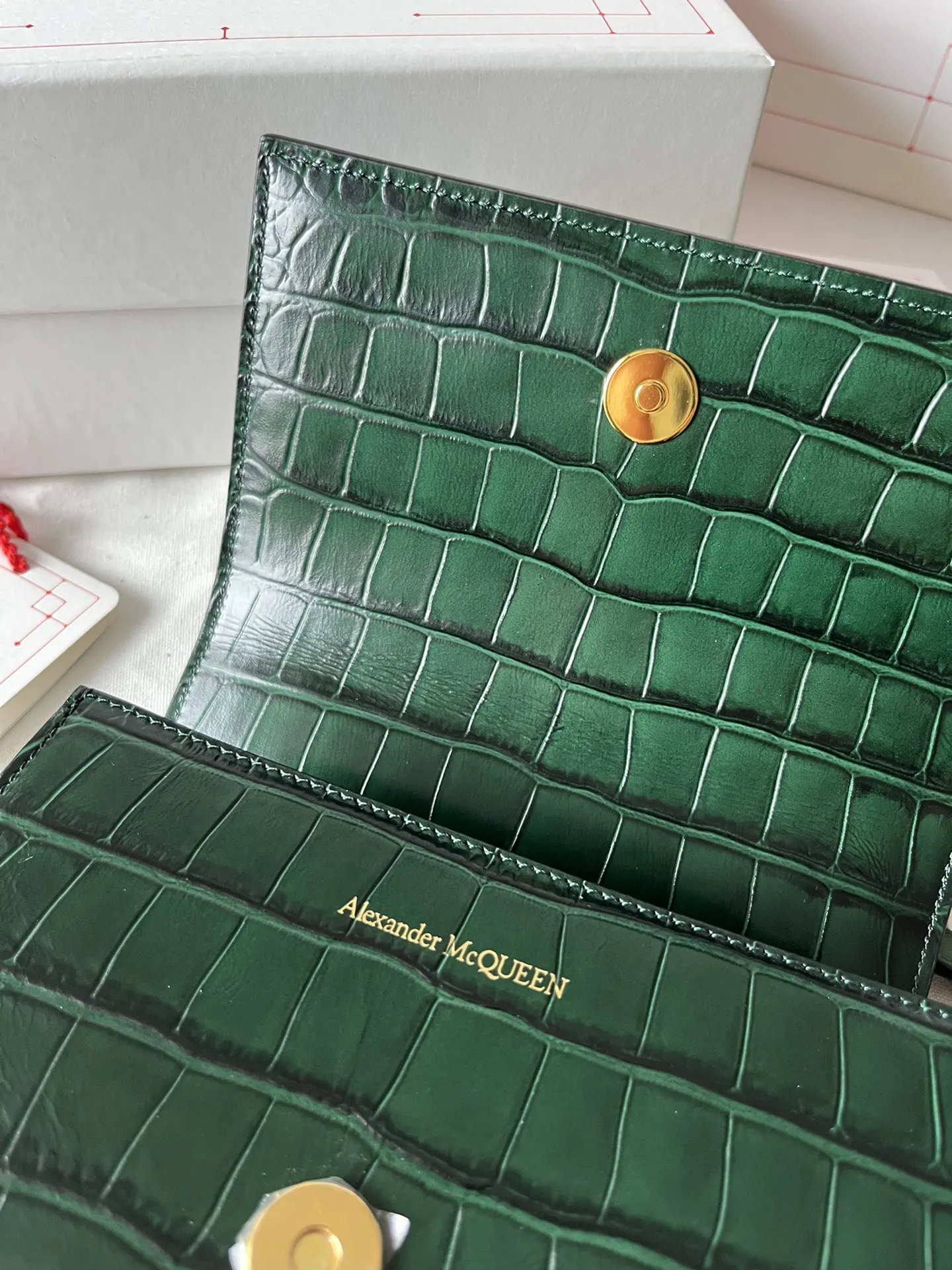 牛皮 亚力山大• Jewelled Satchel Min 收納包 旅行收納款