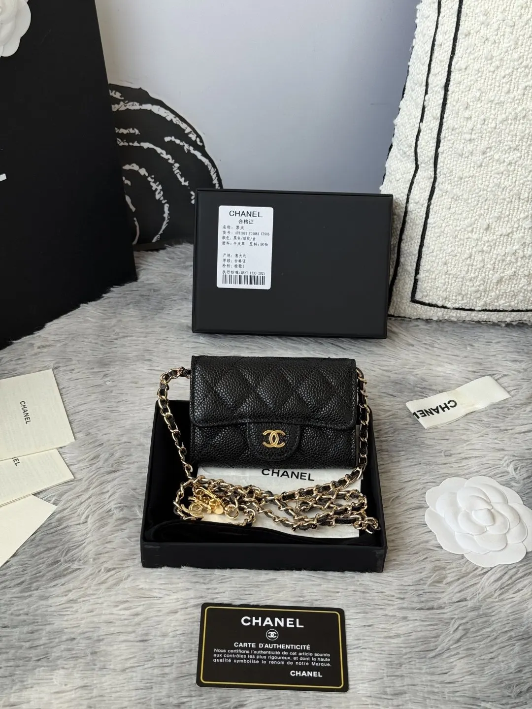 CHANEL 牛皮 腰包 休閒腰包款