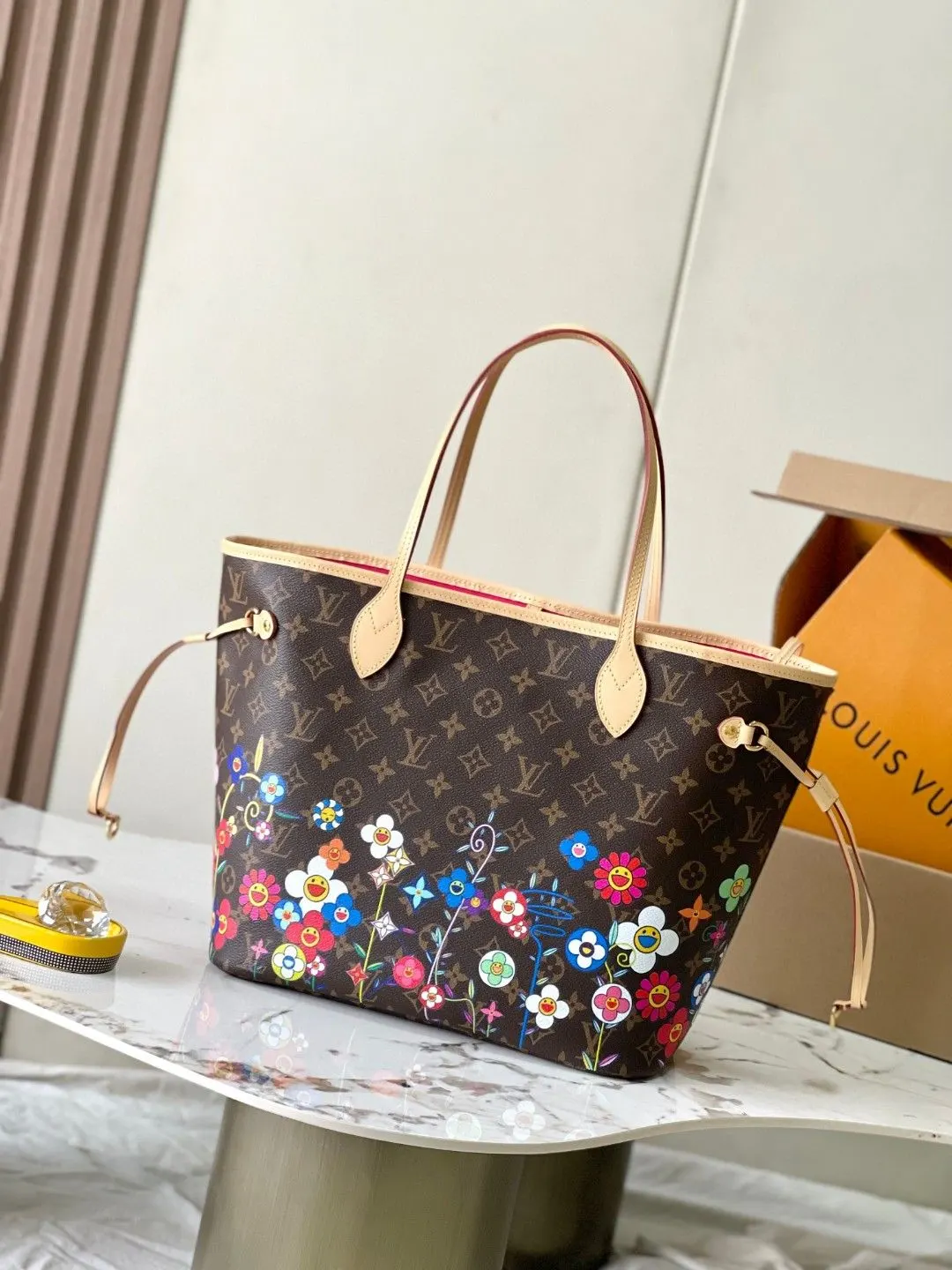 Neverfull 老花 單肩包 日常單肩背款