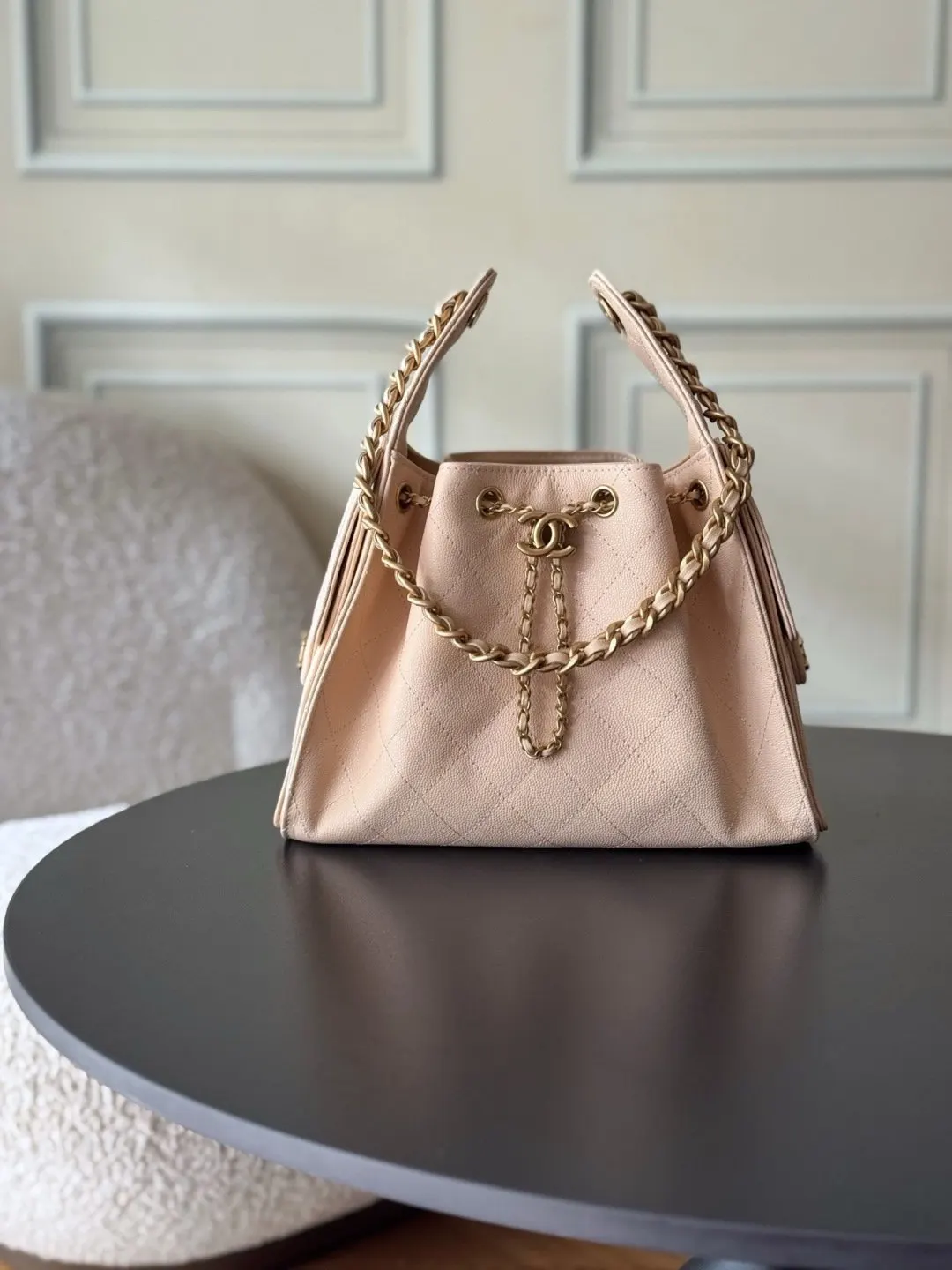 CHANEL Hobo 背景～区别于市场普通货 法国 腋下包 復古腋下背款