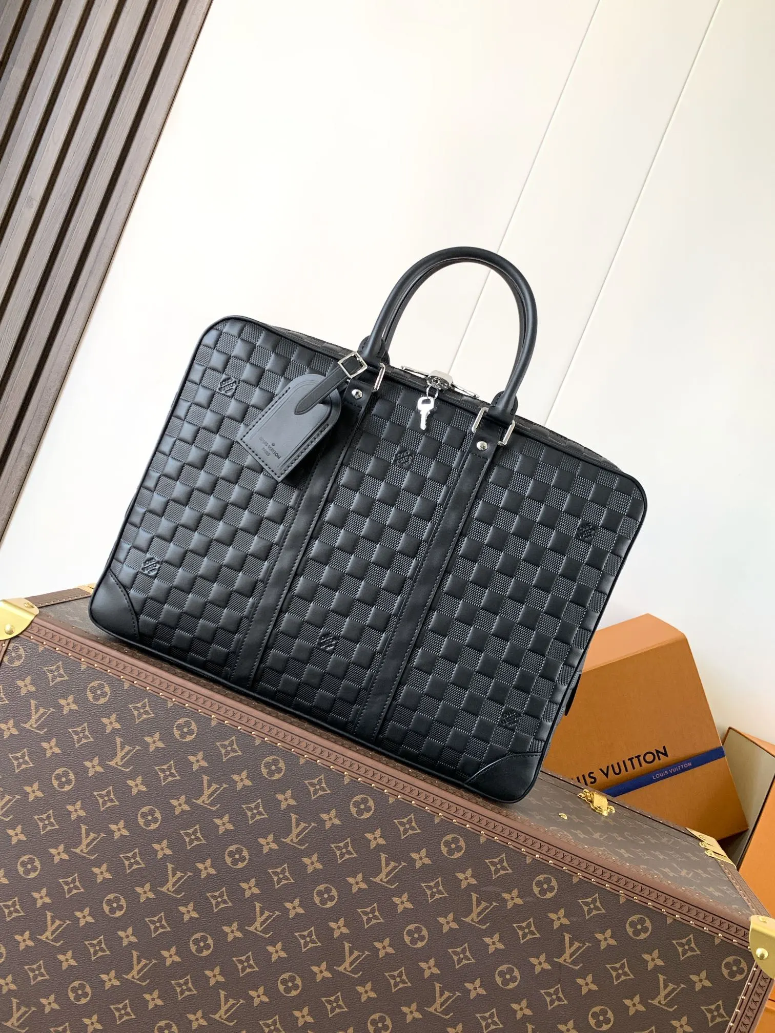 Damier 公文包 商務通勤款
