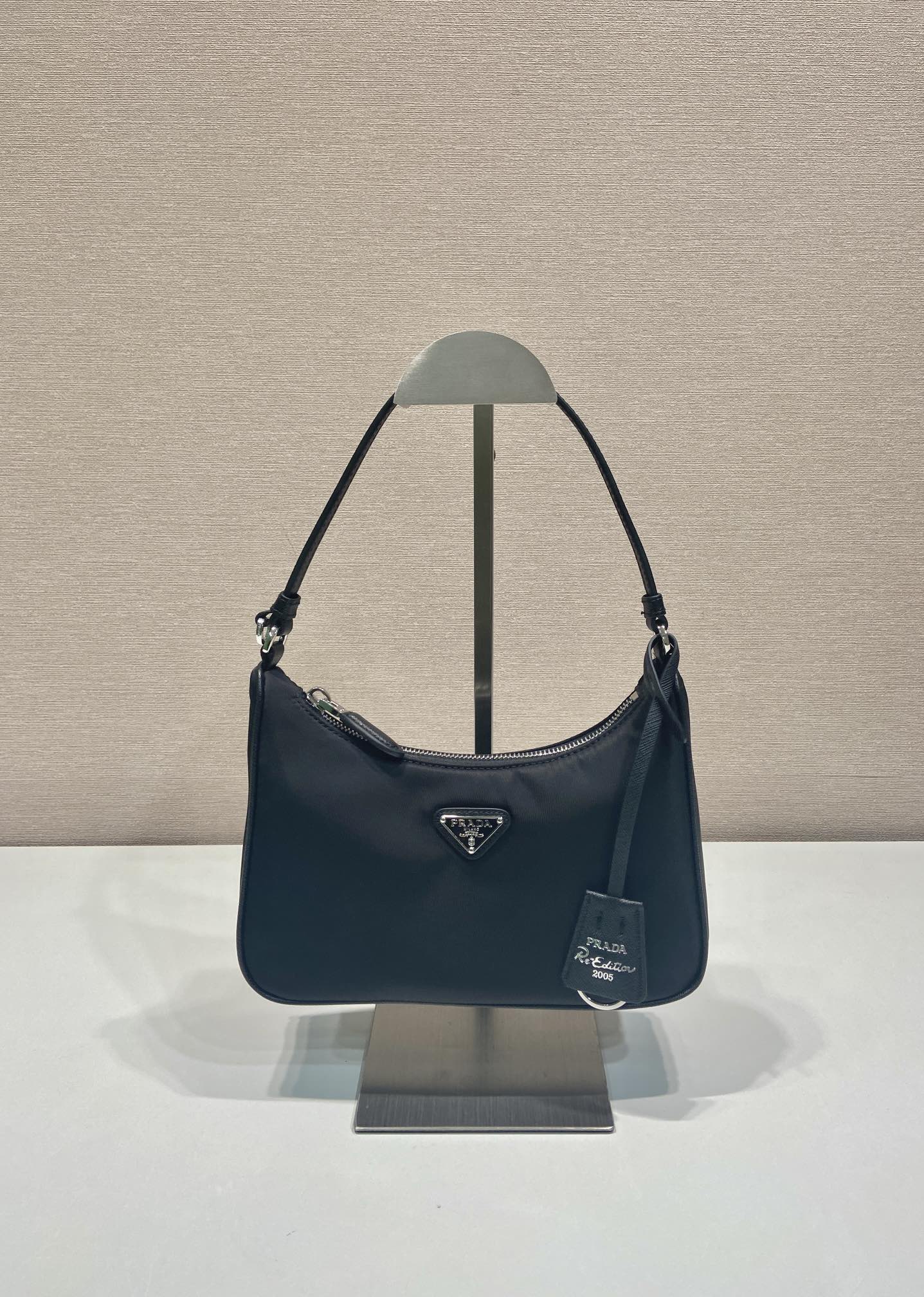 Prada Gold Hobo Shoulder Bag Commuter