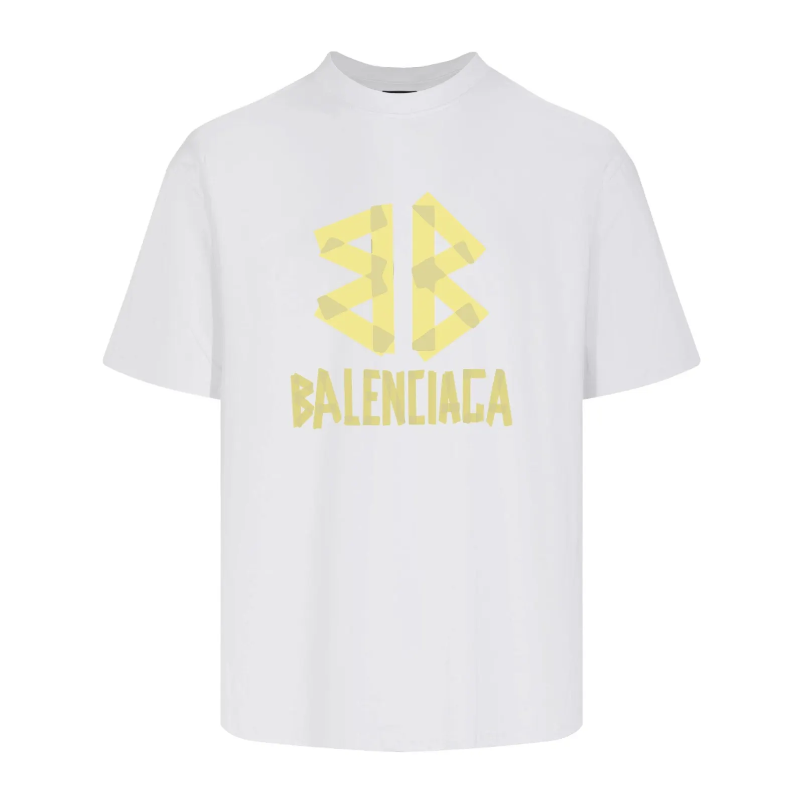 Balenciaga Black Short Sleeve T-Shirt Loose Casual
