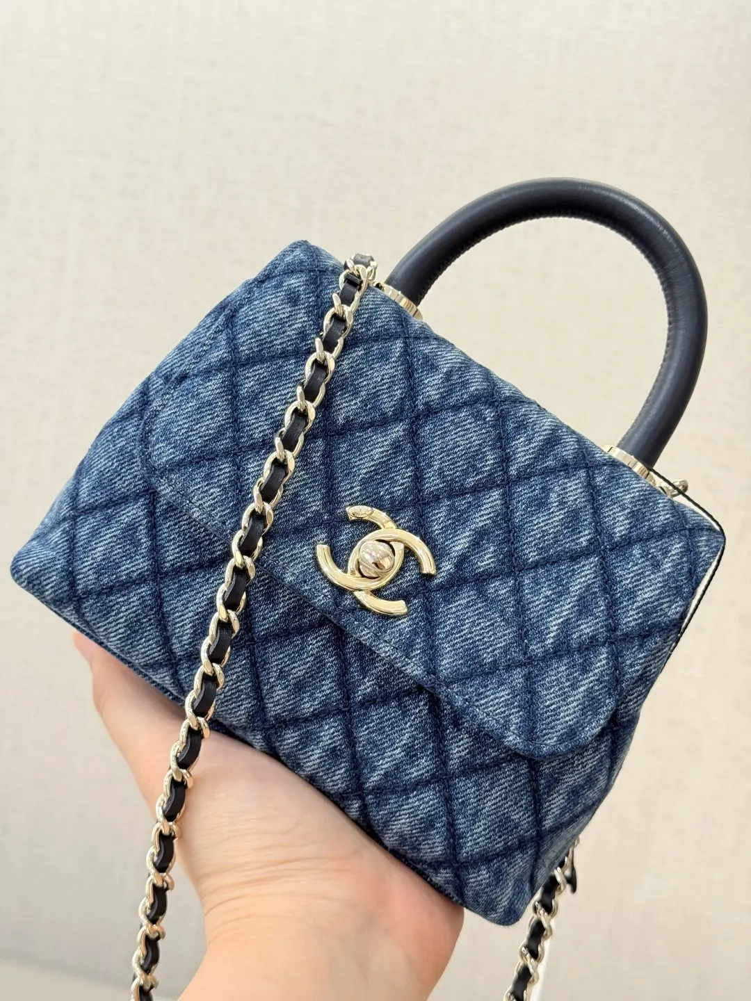 牛仔 丹宁 春夏系列 Chane mini 斜挎包 轻便斜挎款
