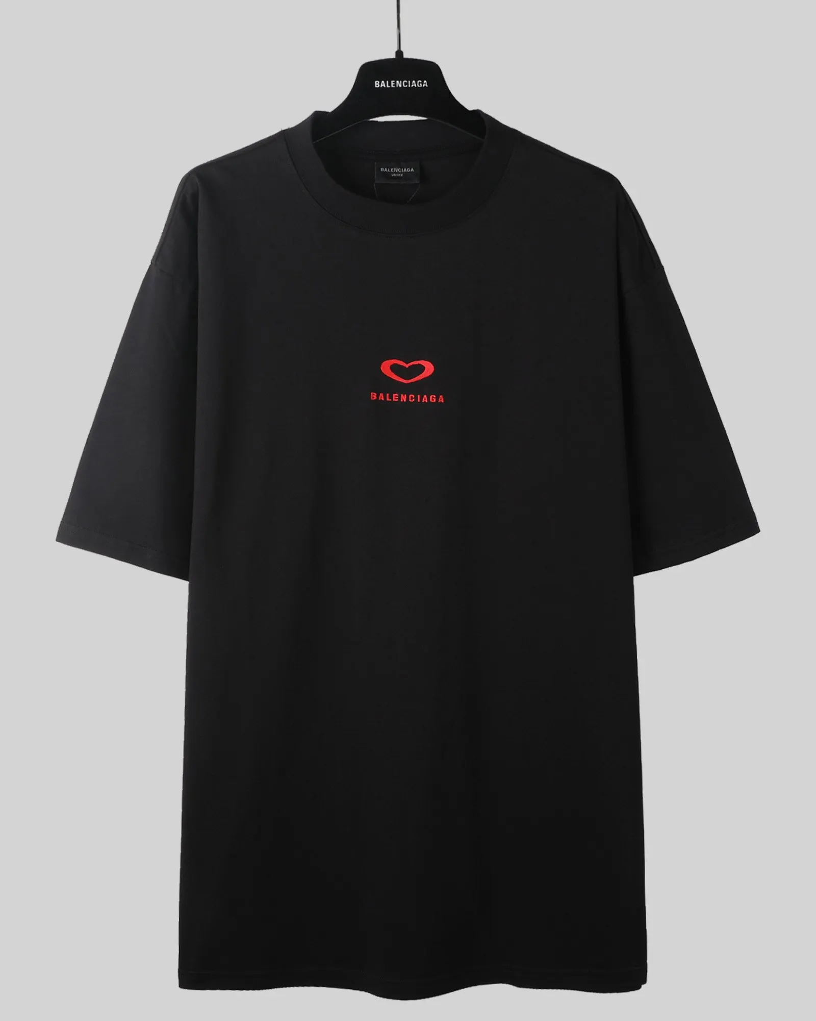 Balenciaga Logo Short Sleeve T-Shirt Street Casual