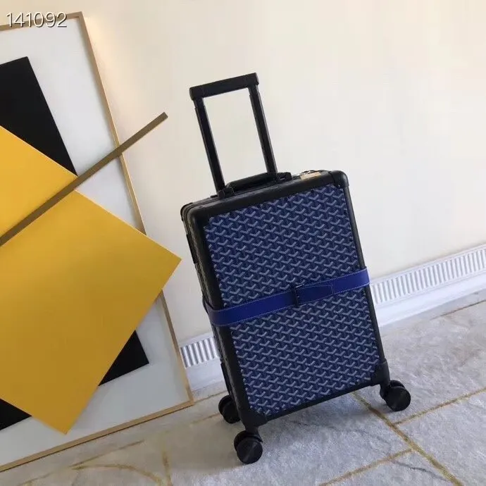 Goyard 戈雅 行李箱 拉杆箱 時尚新宠 復古形的 旅行拉杆款 輕便出行款