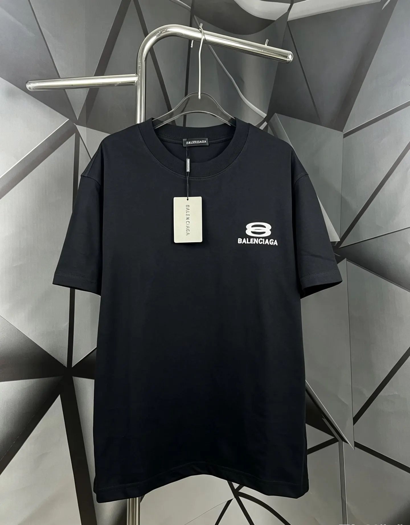 Balenciaga 26SS 刺繡 純棉 短袖T恤 街頭休閒款