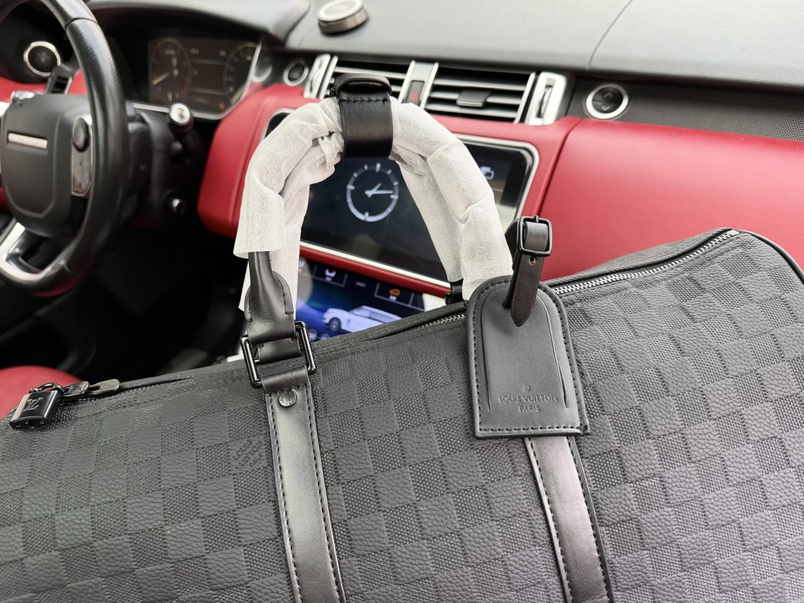 LV Keepall 黑色 牛皮 旅行袋 大容量旅行款