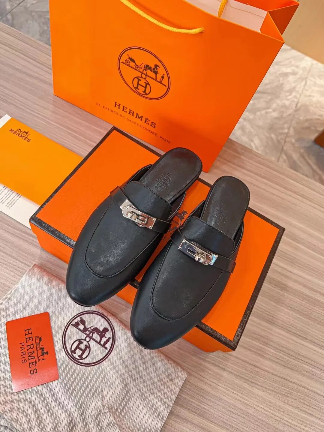Hermes 小牛皮 鞋履 舒適百搭款
