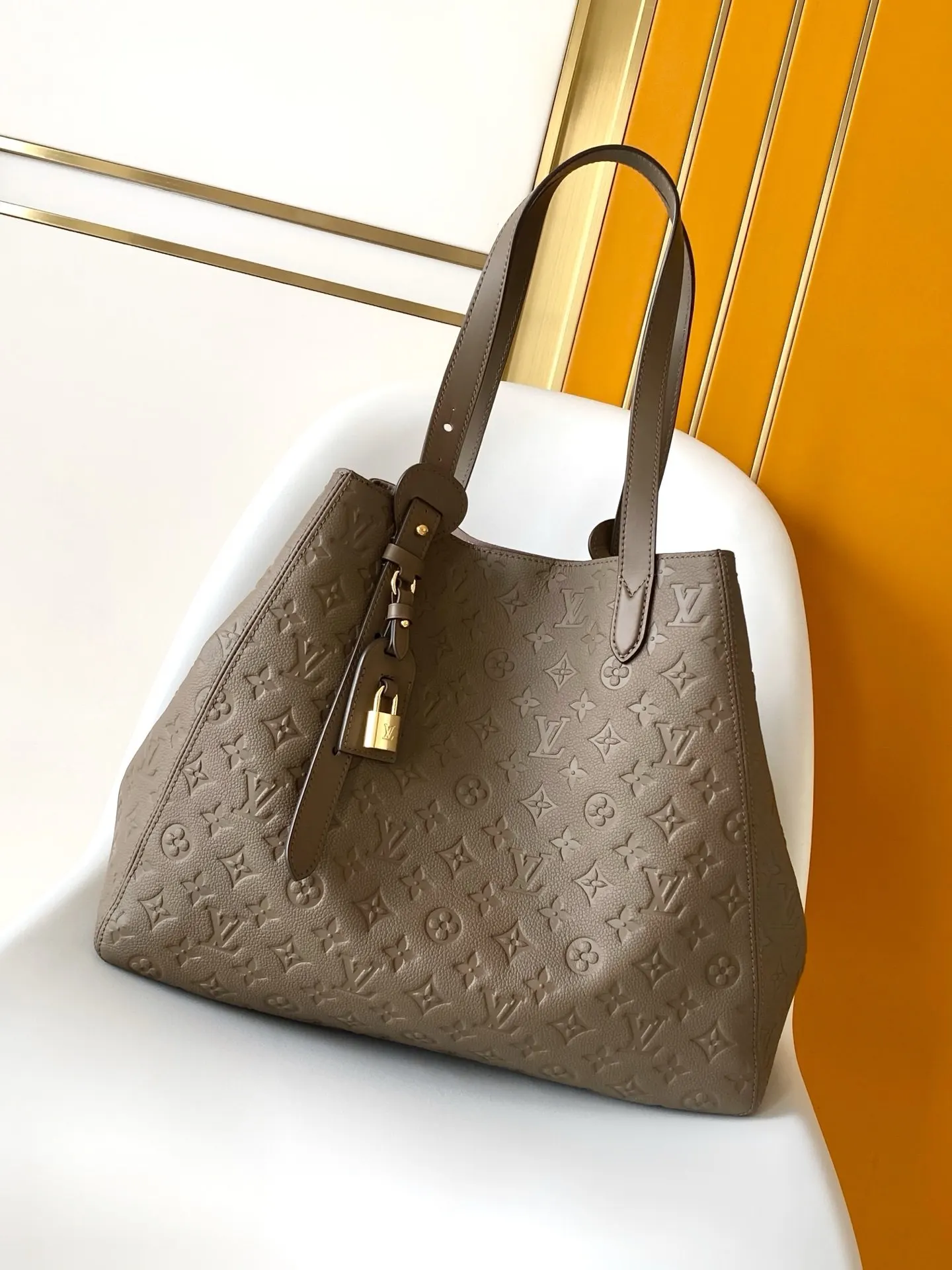 Louis Vuitton Black Red Tote Bag