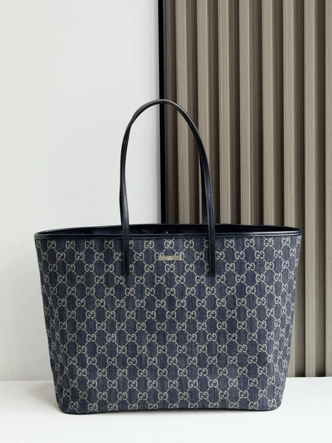 Gucci Blue Tote Bag