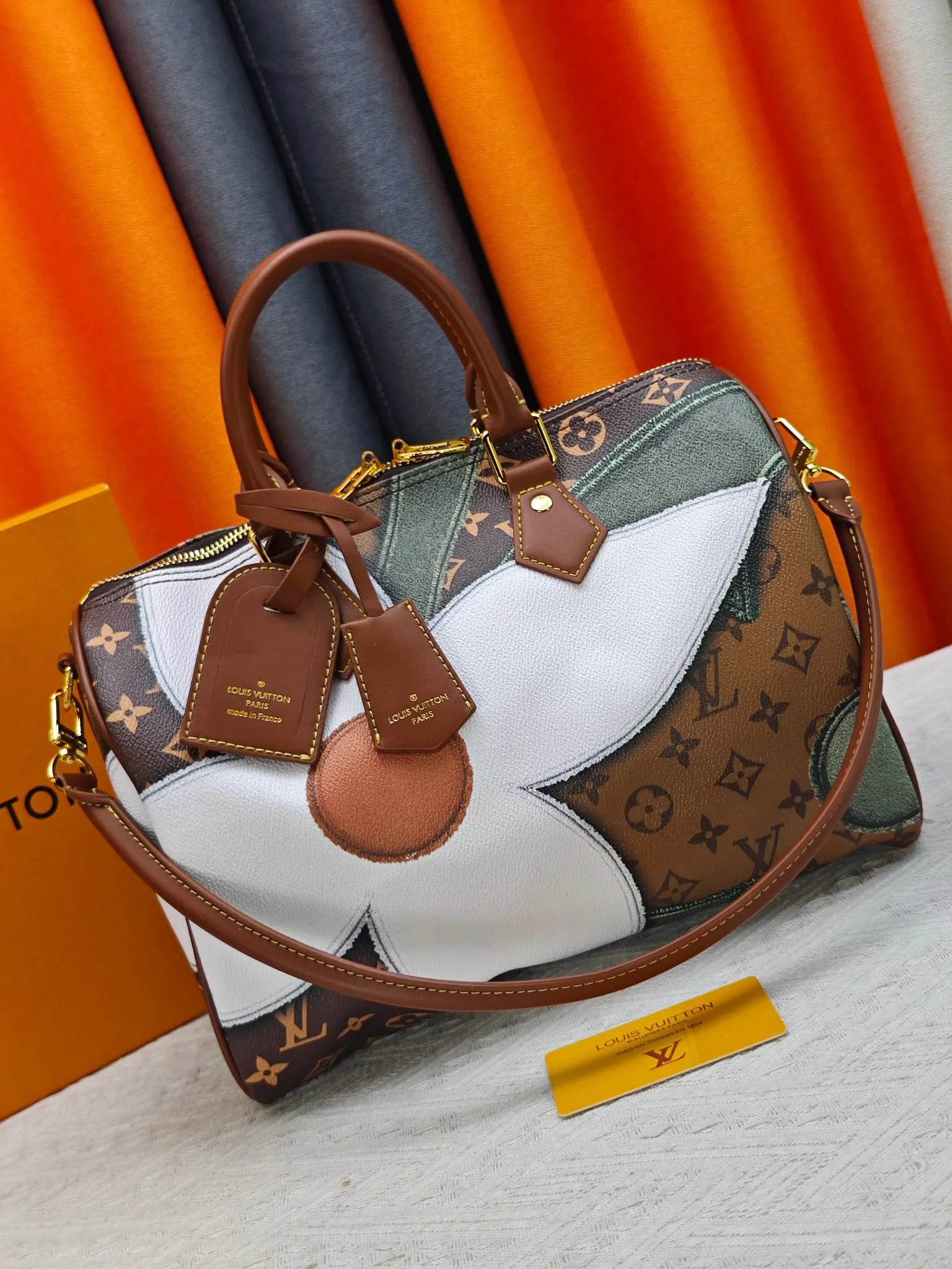 LV Speedy 牛皮 手提包 通勤手提款