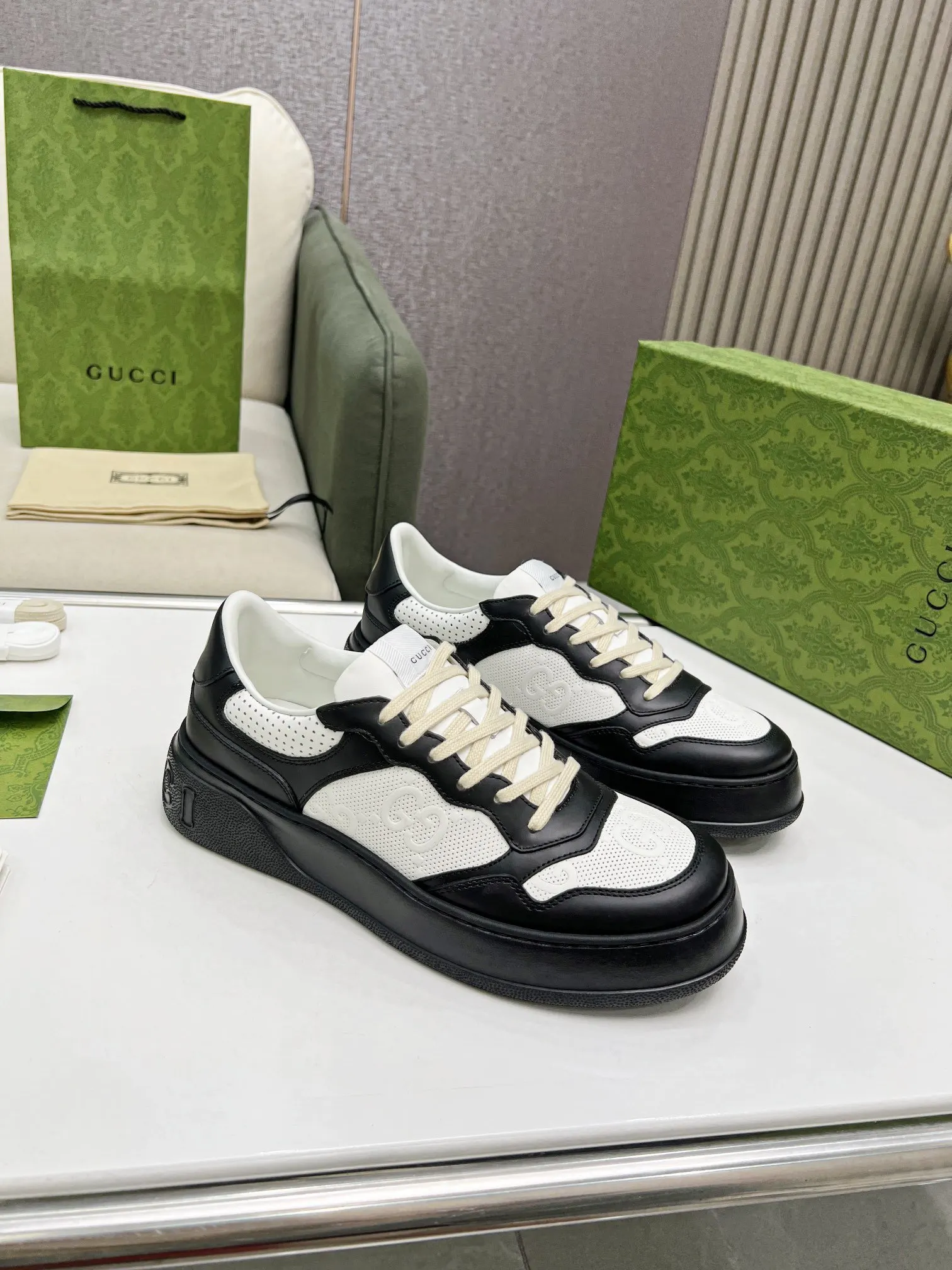Gucci Logo休閒運動鞋 百搭款