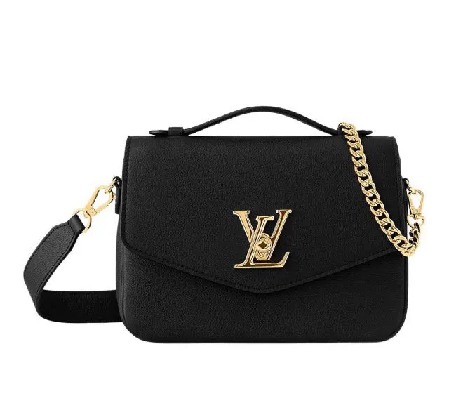 LV 黑色 棕色 牛皮 鏈條包 精致鏈條款