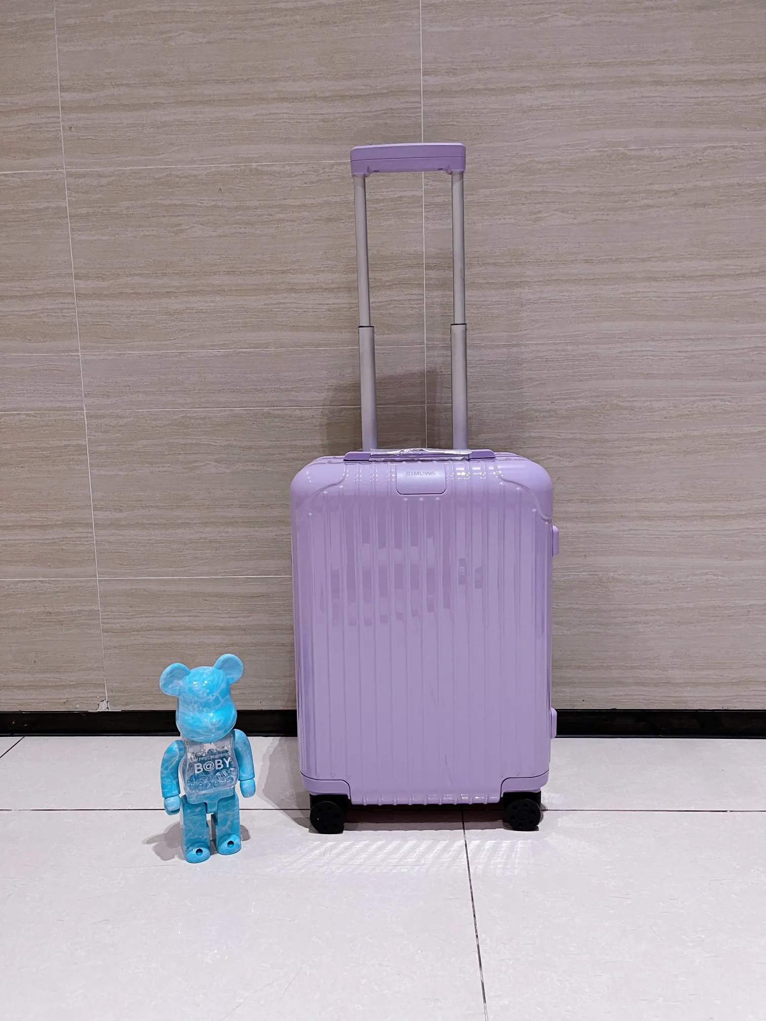 白色 藍色 日默瓦rimowa拉杆箱行李箱登机箱旅行箱方胖子運動 旅行拉杆款 輕便出行款