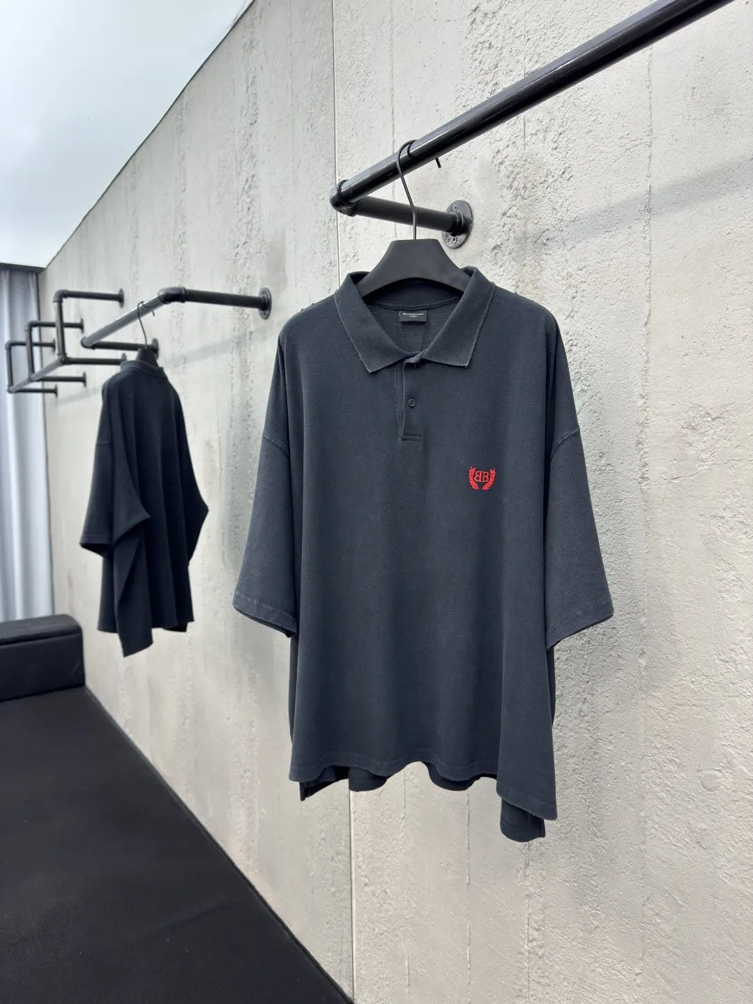 Balenciaga Cotton Shirt Street Casual Style