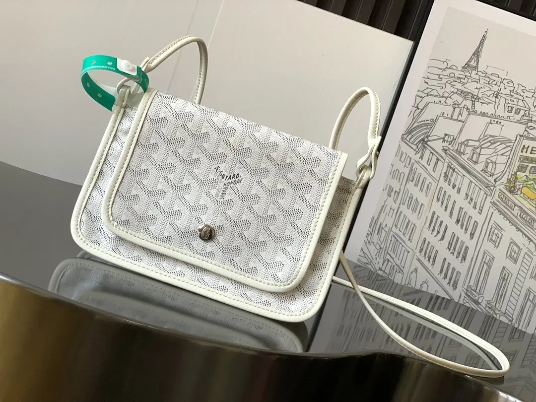 Goyard White Clutch Bag