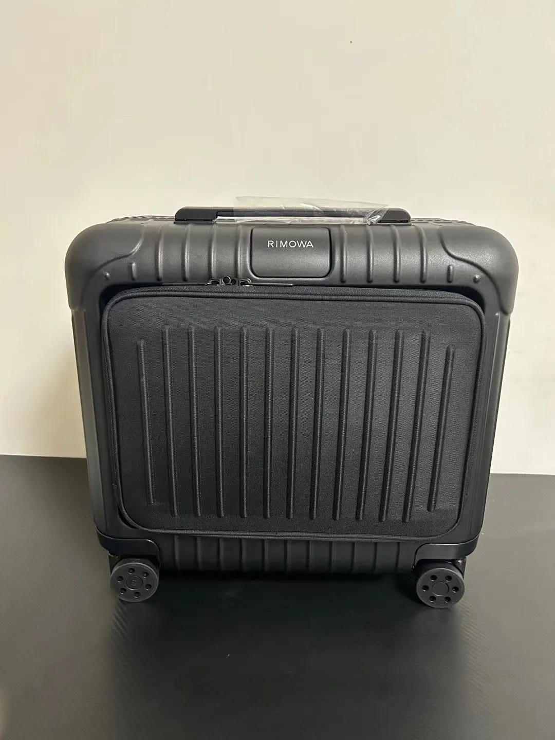 Black Gray Suitcase Travel Lightweight