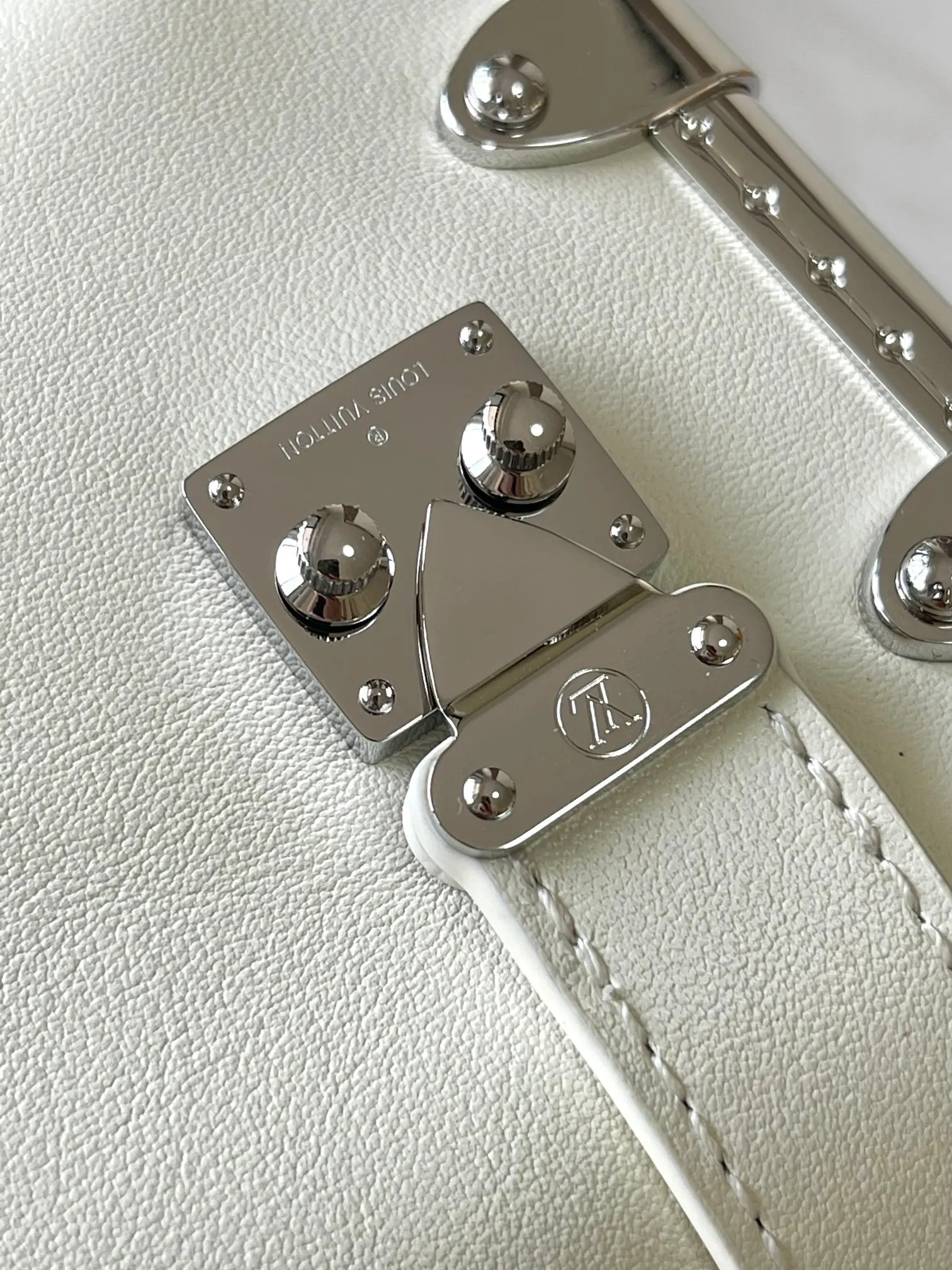 Louis Vuitton White Shoulder Bag