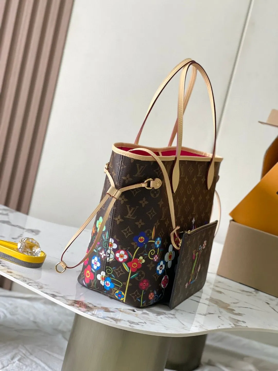 Neverfull 老花 單肩包 日常單肩背款
