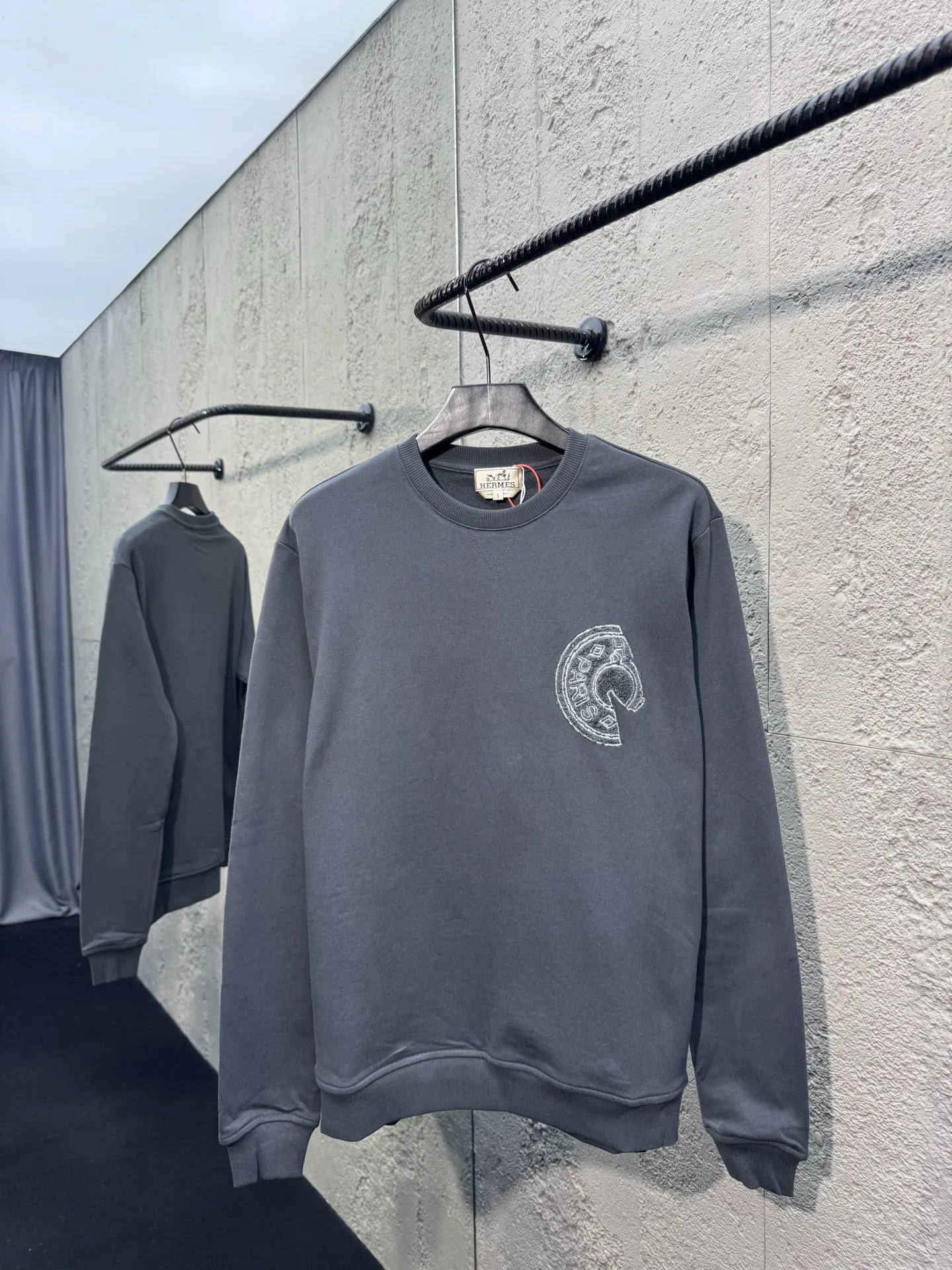 Hermes 一致无色差 卫衣 S M L XL 高級休閒款