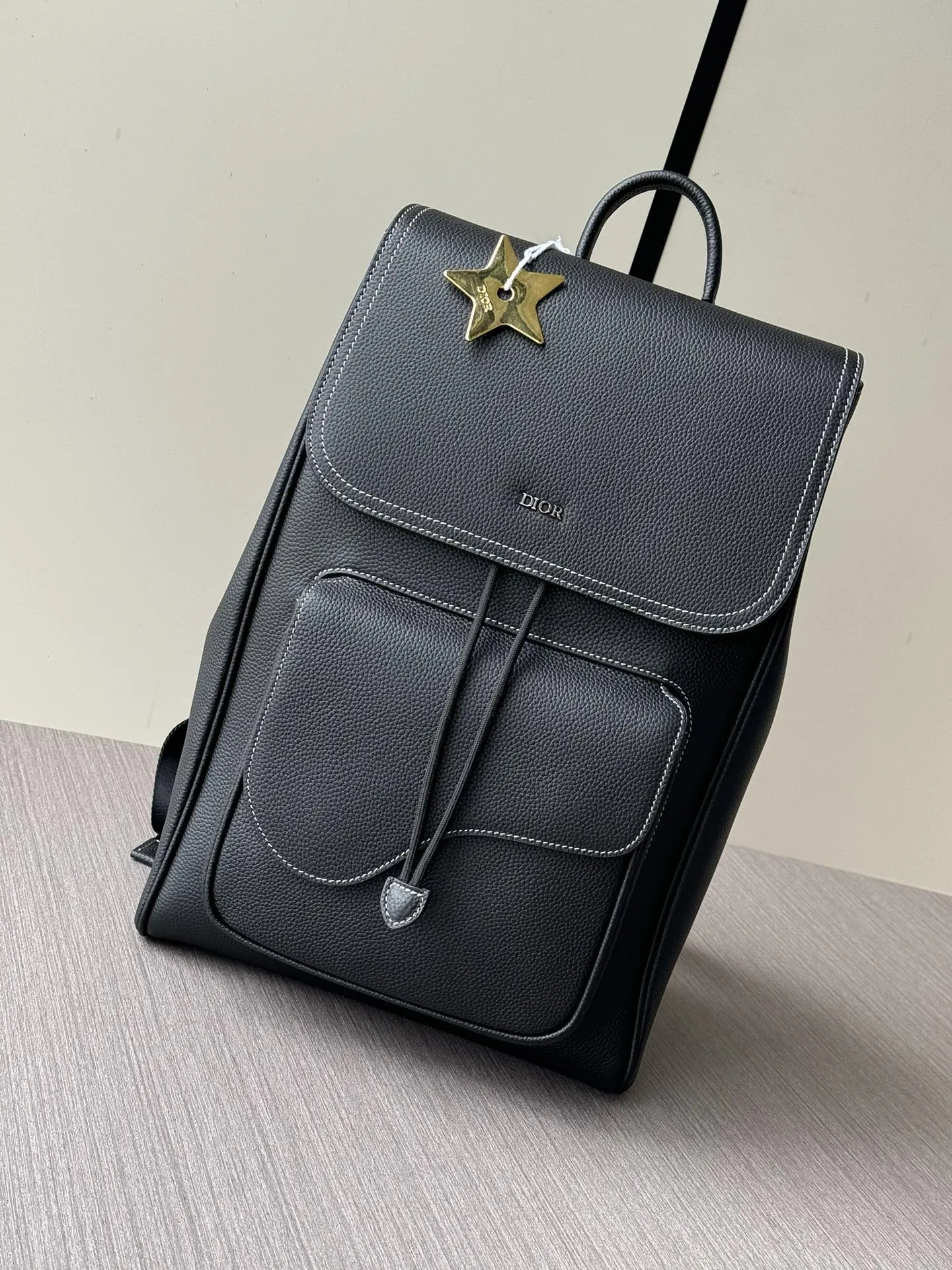 Dior Black Backpack Leather