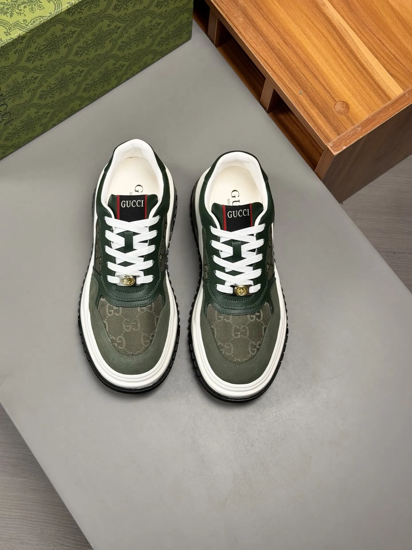 Gucci Logo casual sneakers, all-match 47