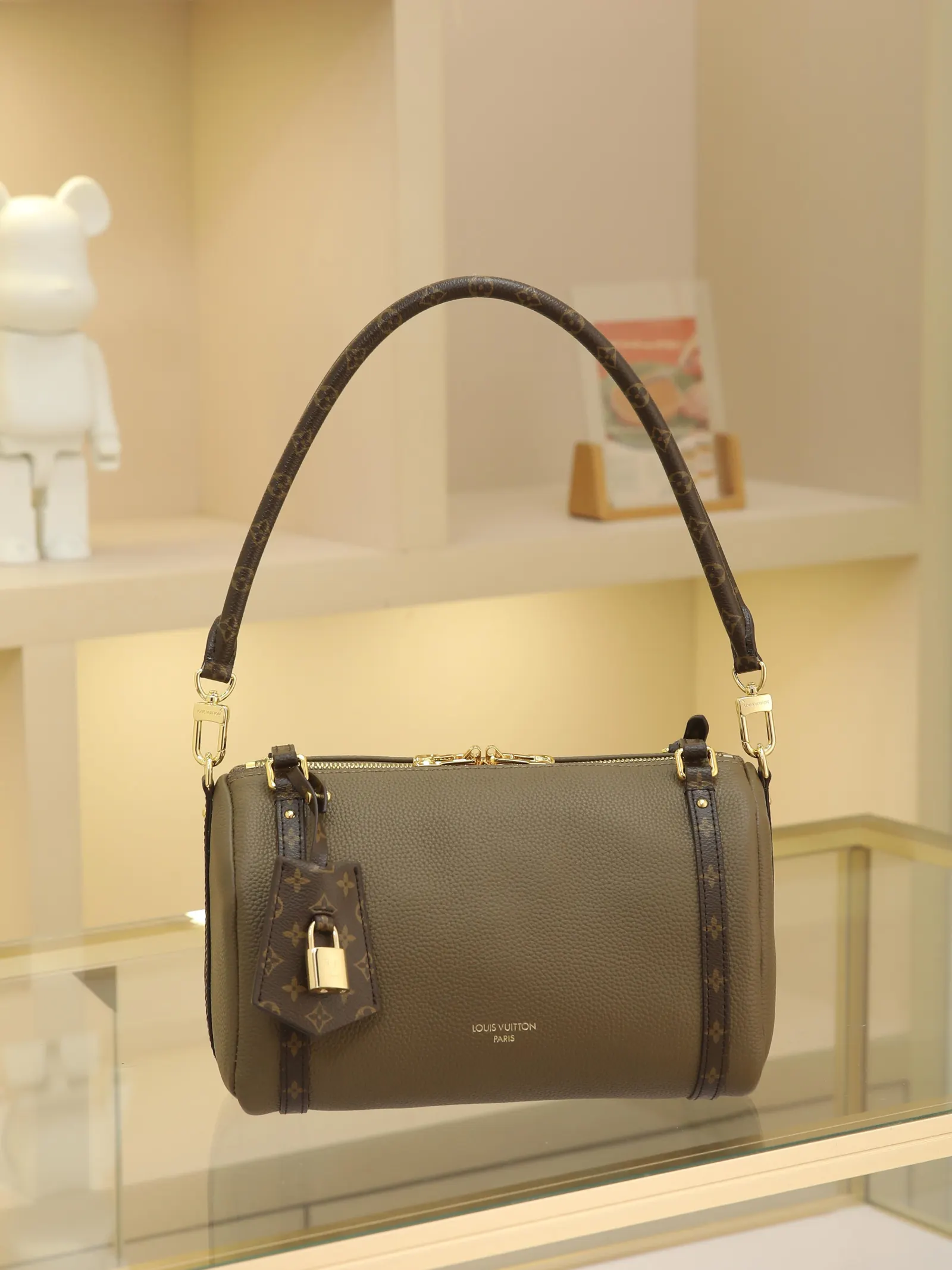 LV Keepall 牛皮 旅行包 大容量旅行款