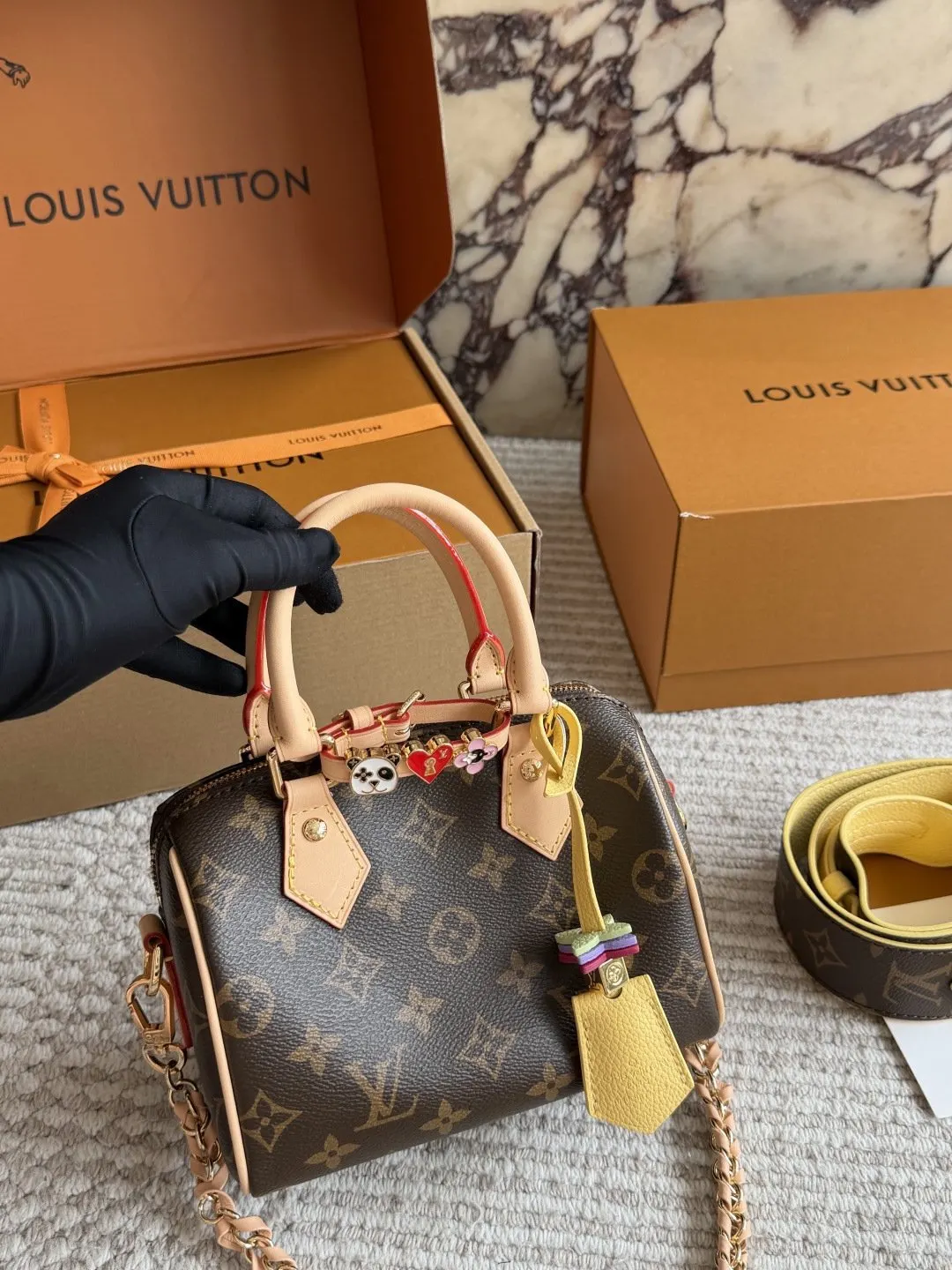 LV Speedy 枕头包 小枕头包 密封 对NANO 旅行