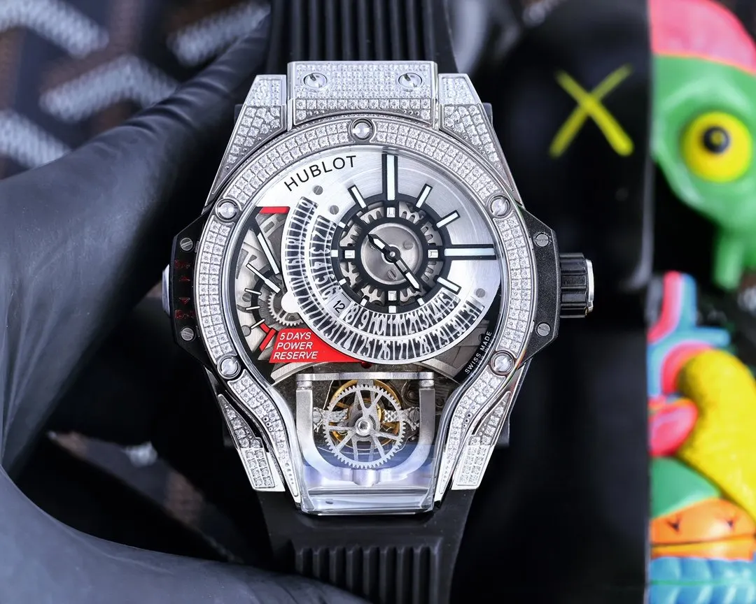 紅色 批 恒 宝 HUBLOT 魔兽MP系列 手錶 經典腕表款
