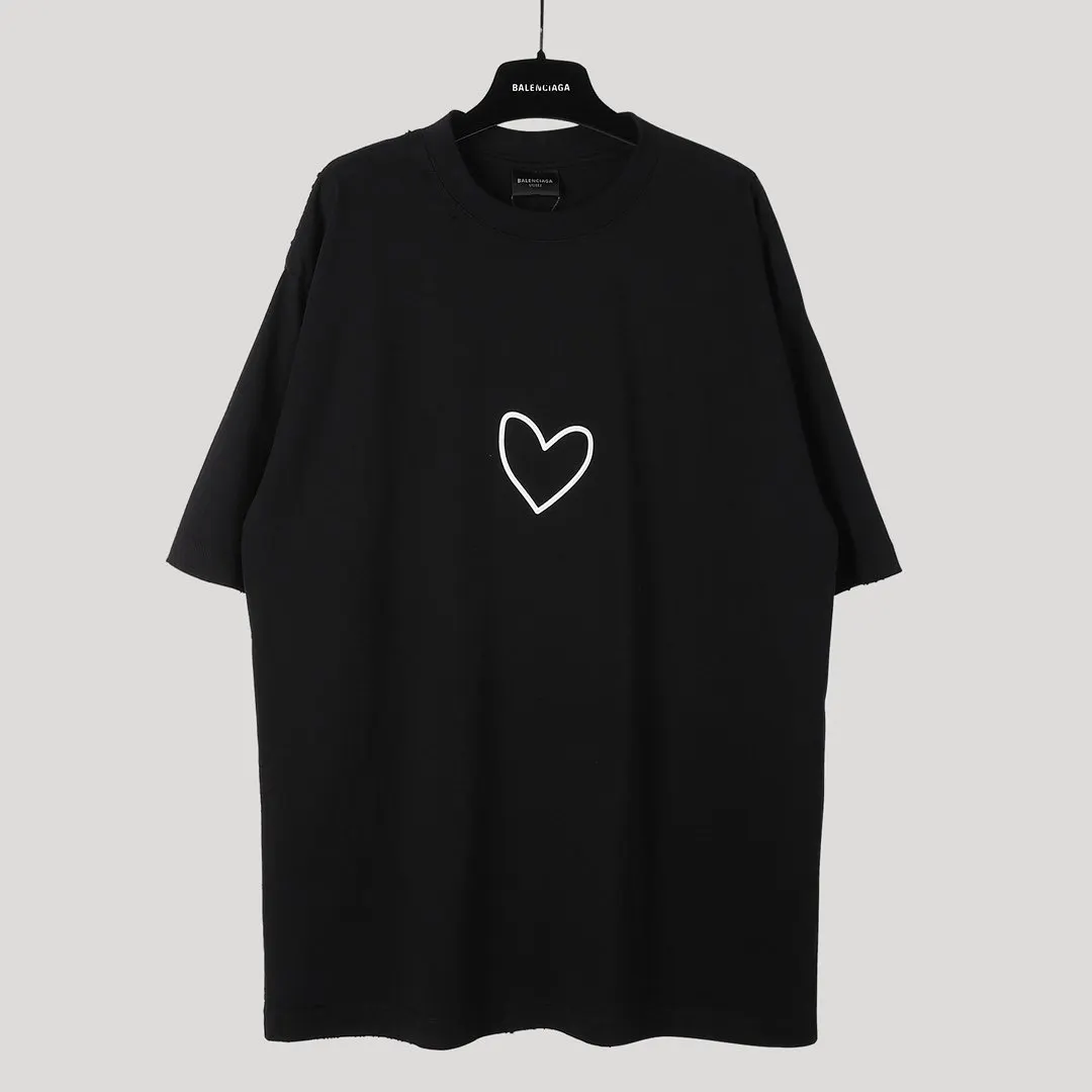 Balenciaga Logo 短袖T恤 街頭休閒款