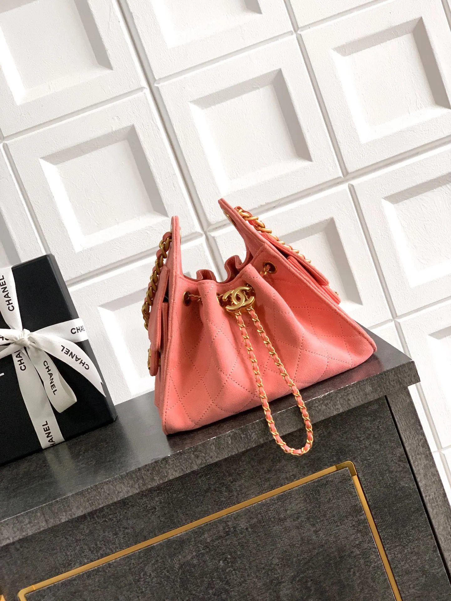 Pink Chain Bag