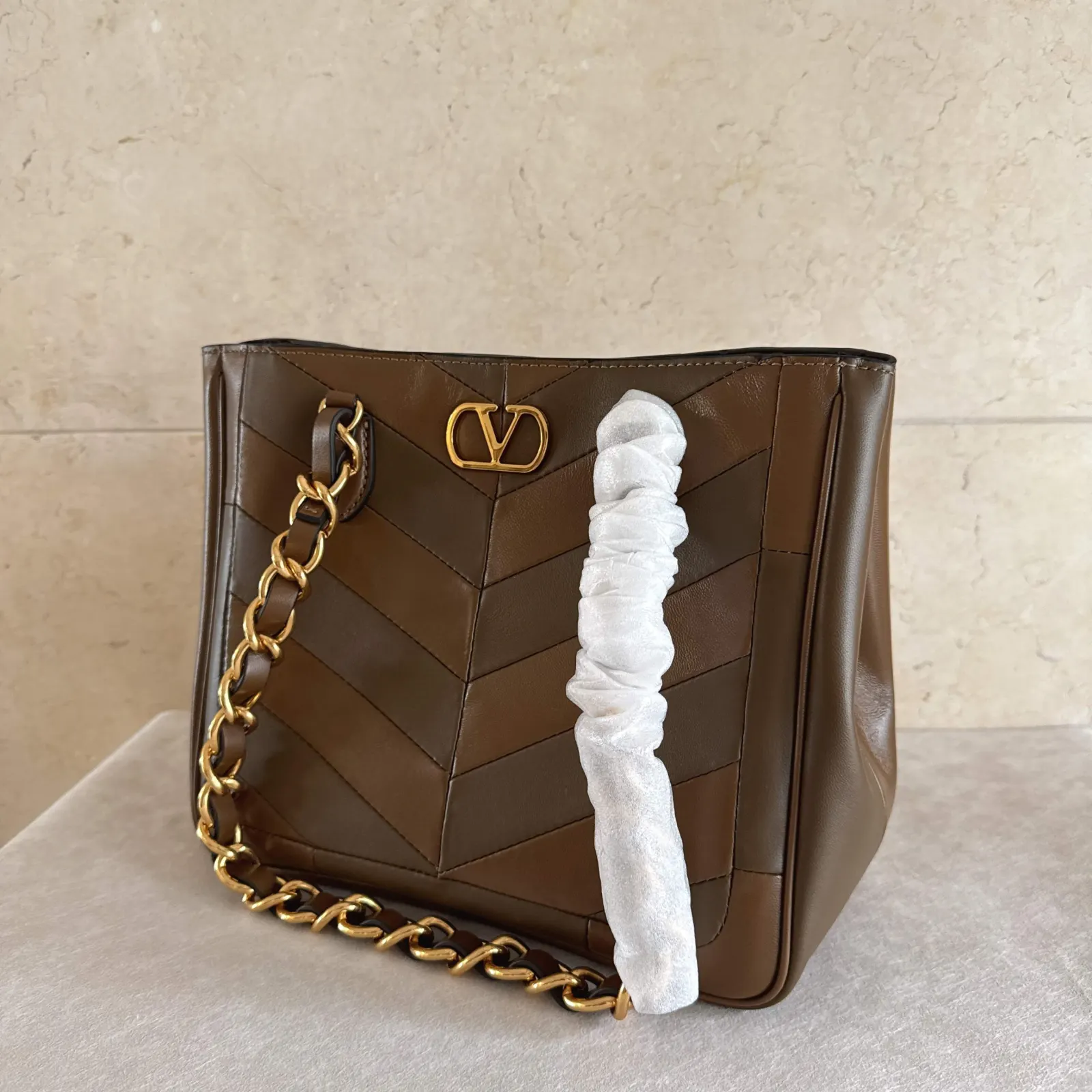 Gold Chain Bag