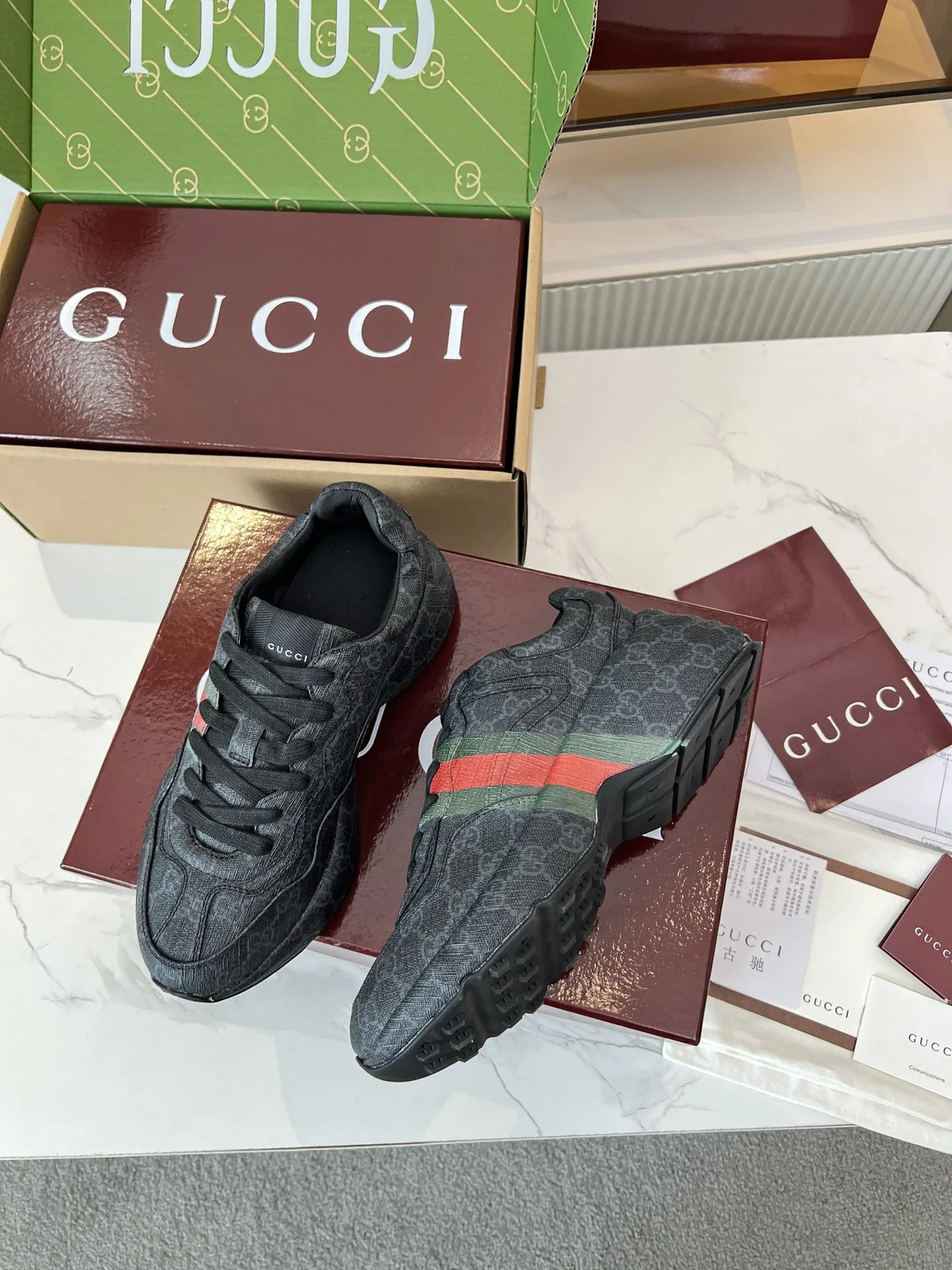 Gucci Logo休閒運動鞋 百搭款