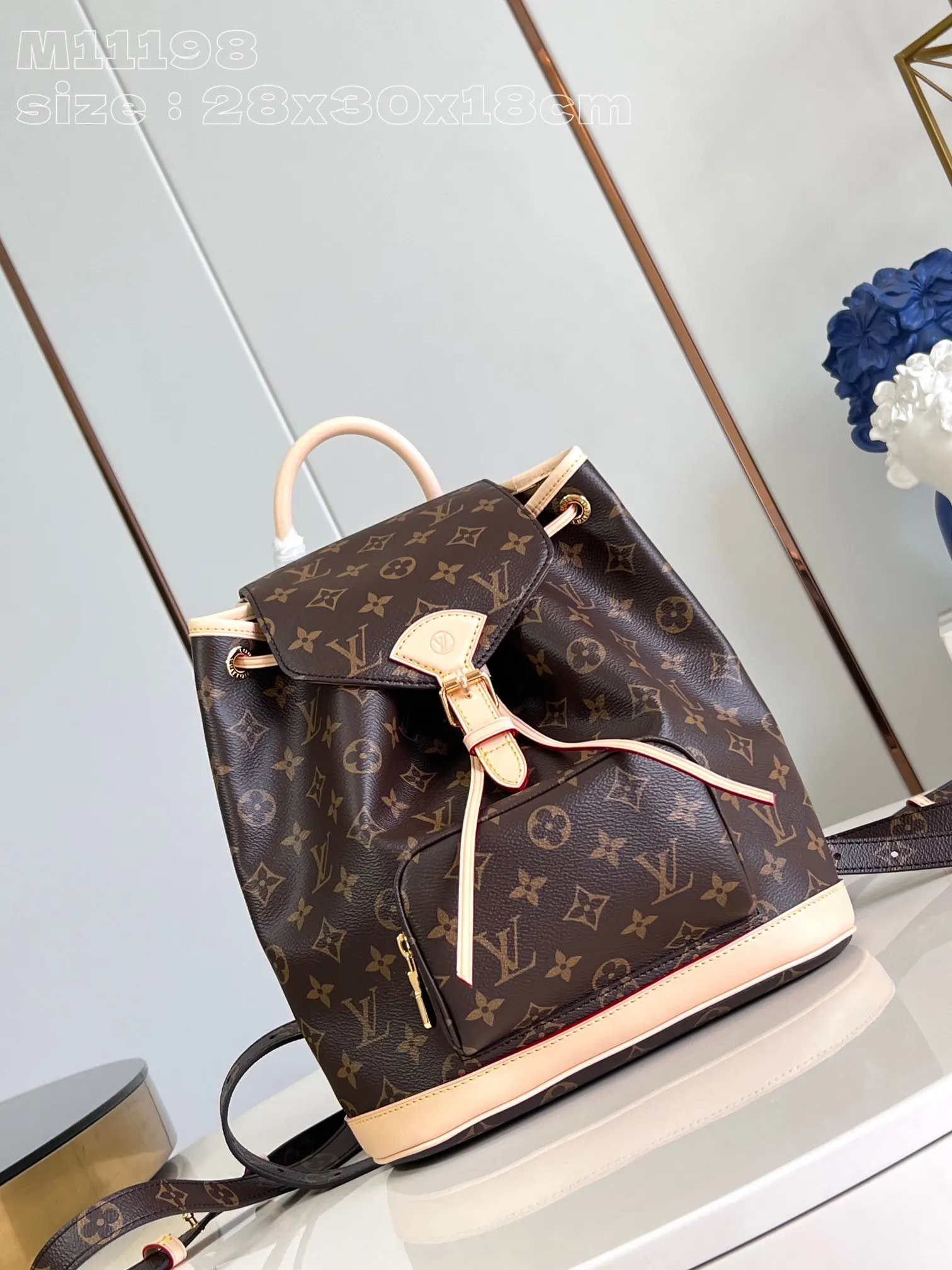 Monogram Backpack Canvas